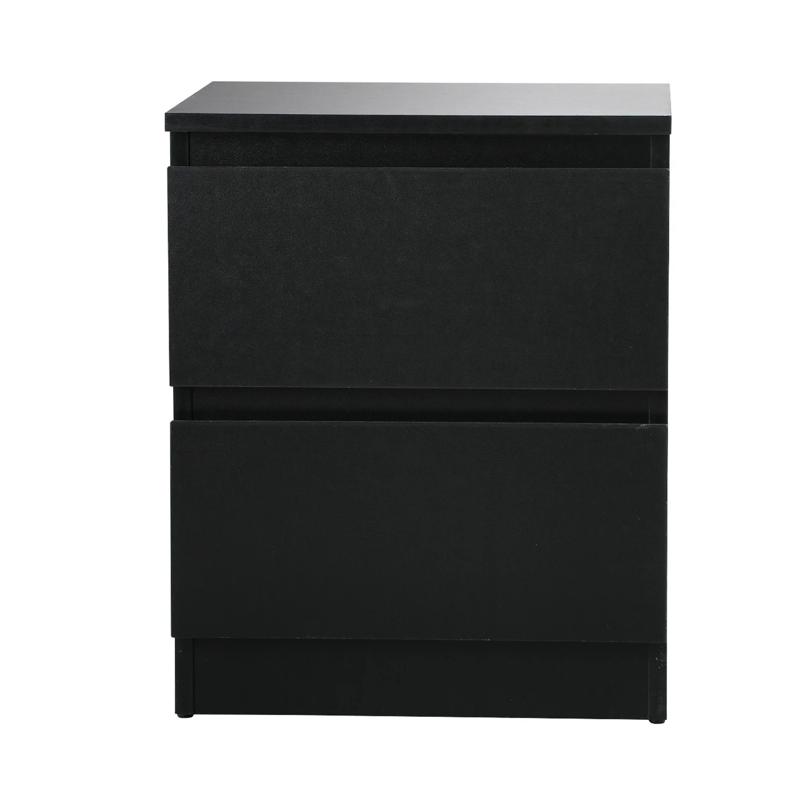 6 Oikiture Bedside Tables Set of 2 Nightstand Side End Table Storage Cabinet - Black, 6 of 9