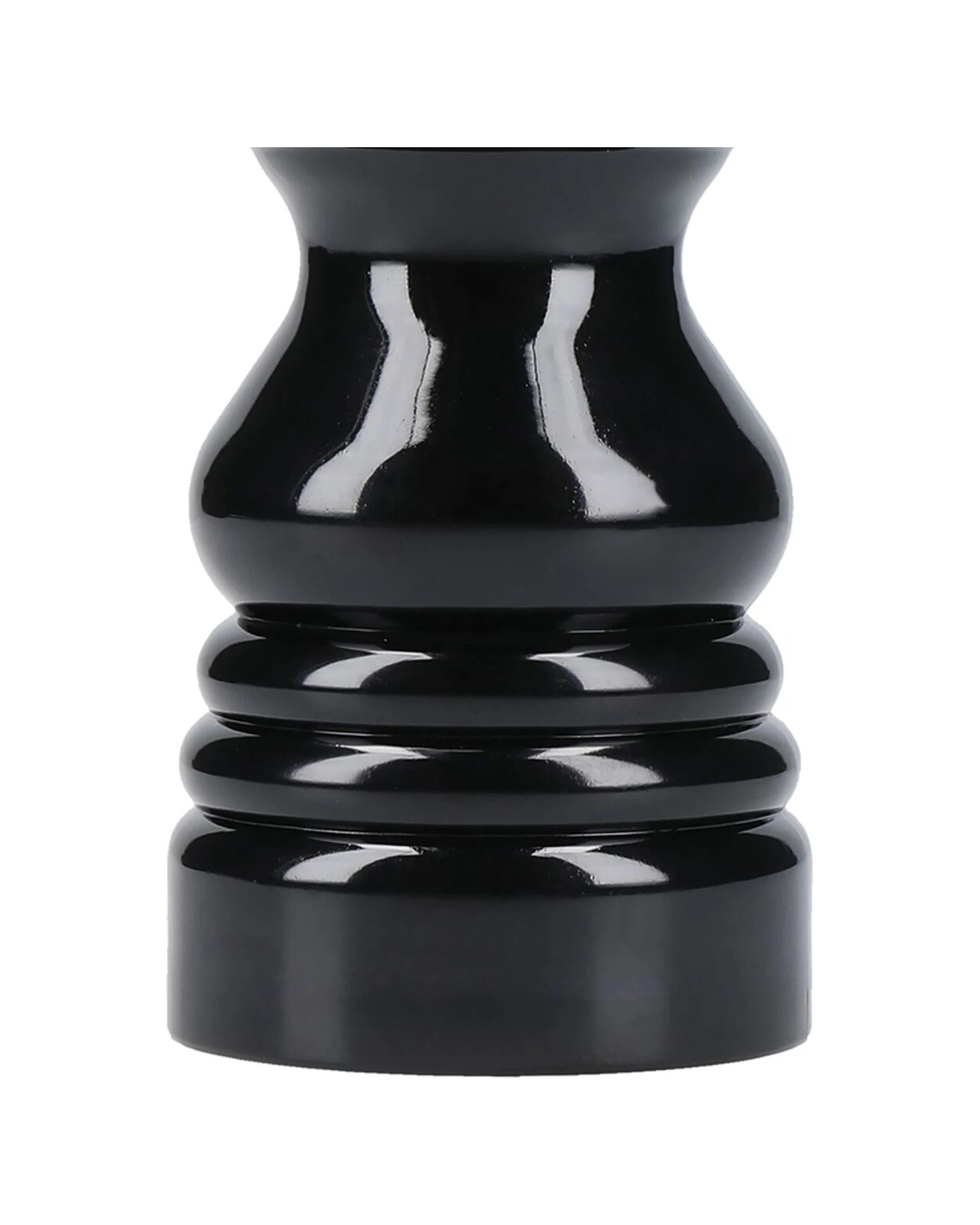 3 Mastercraft 12cm Classic Capstan Salt & Pepper Mill Kitchen Spice Grinder Black
 - Black, 3 of 4