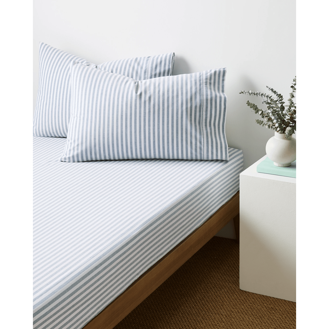 1 Target Australian Cotton Mix & Match Fitted Sheet - Green, 1 of 2