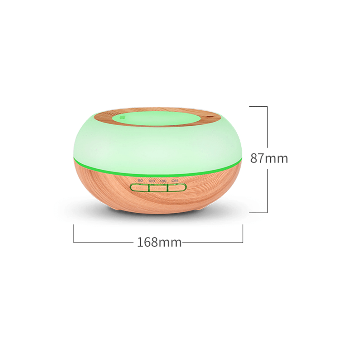3 TODO 300Ml Humidifier Aromatherapy Diffuser Ultrasonic 7 Colour Led + Essential Oil - White, 3 of 3