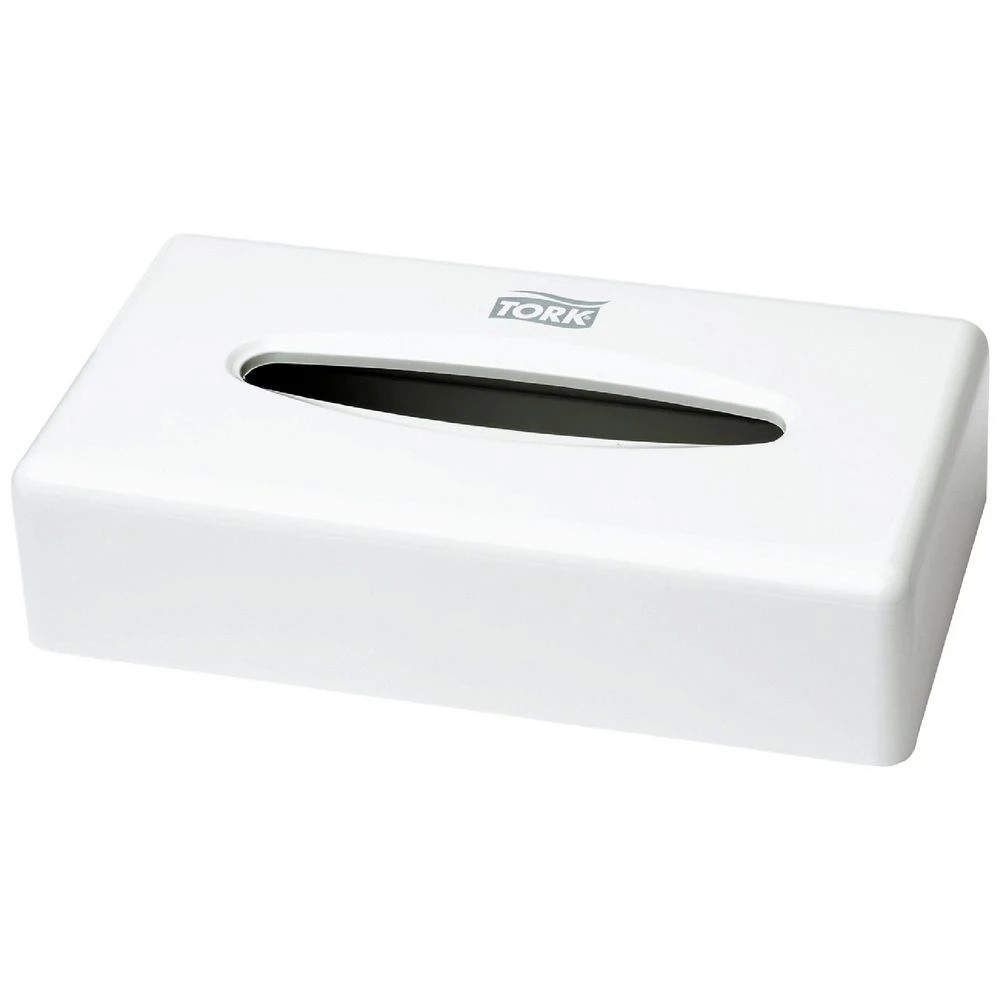 1 Tork F1 Facial Tissue Dispenser White, 1 of 1