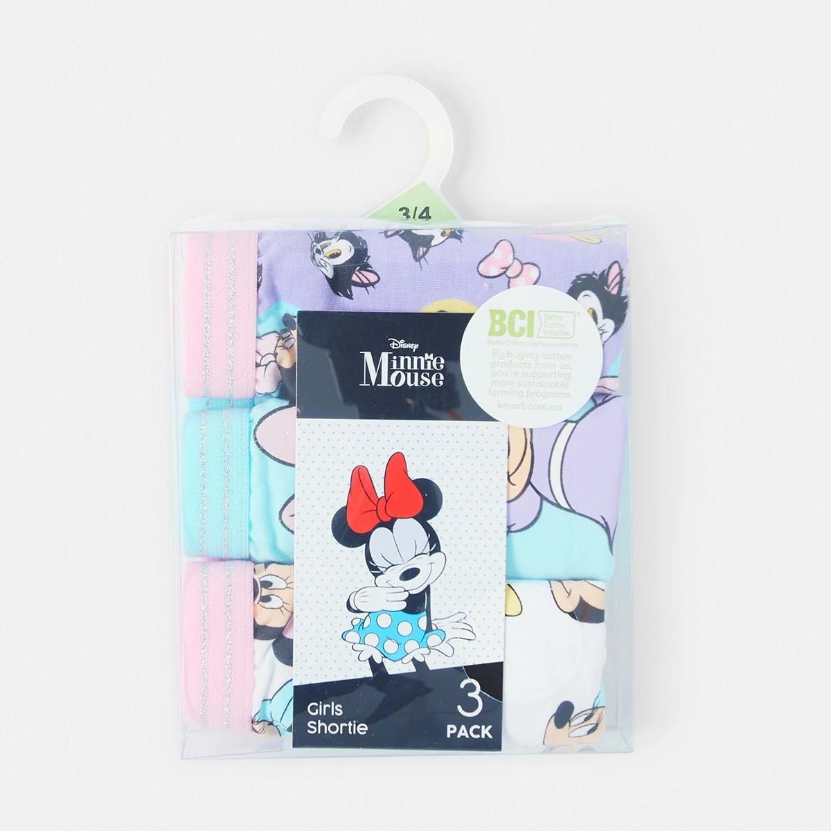 6 3 Pack Minnie Mouse License Shorties Minnie, 6 of 6