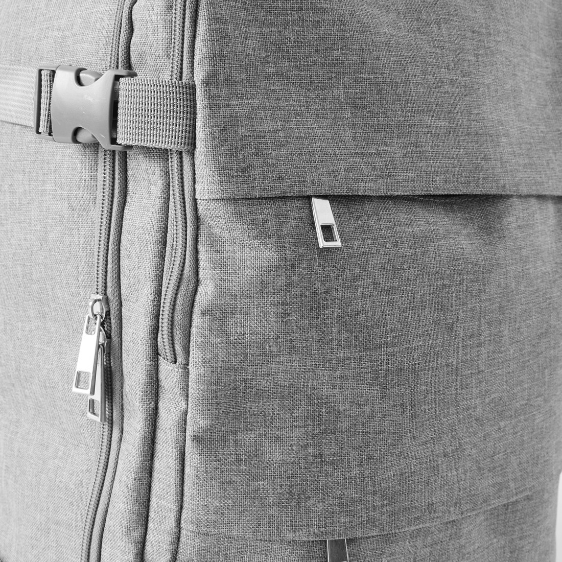 9 Expandable Travel Backpack - Grey Marle, 9 of 10