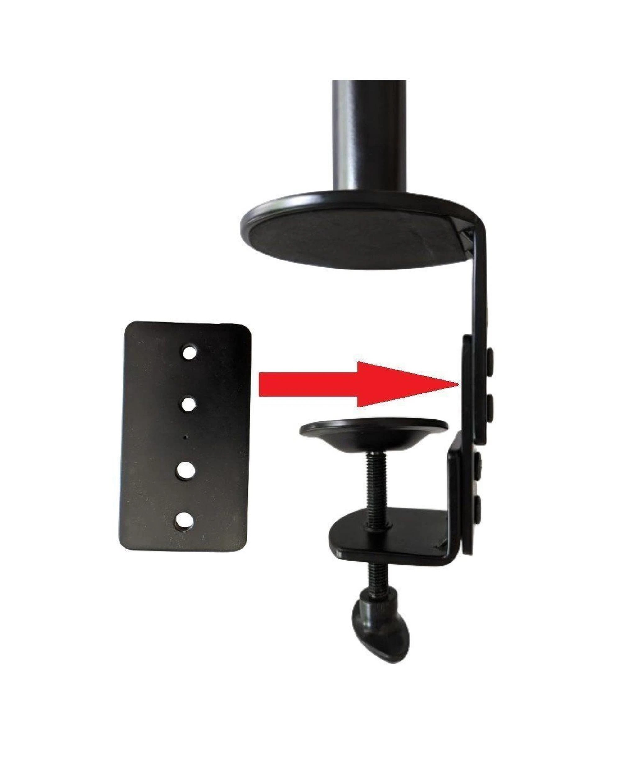 1 Desk Nest Cat Bed Clamp Extension to Attach Desk Nest to Surfaces, 1 of 2