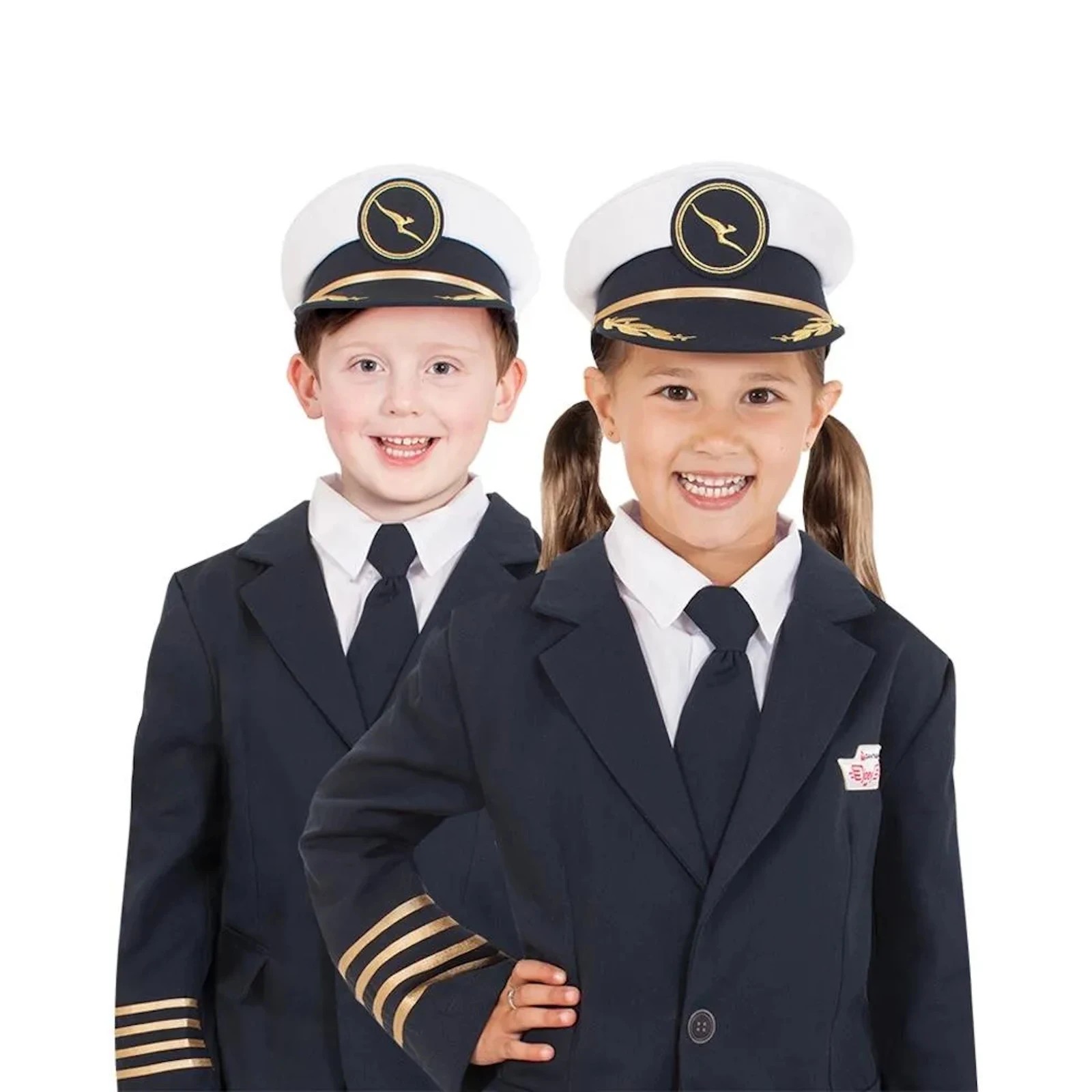 2 Rubies Qantas Pilot Child Hat - One Size - Multi, 2 of 2