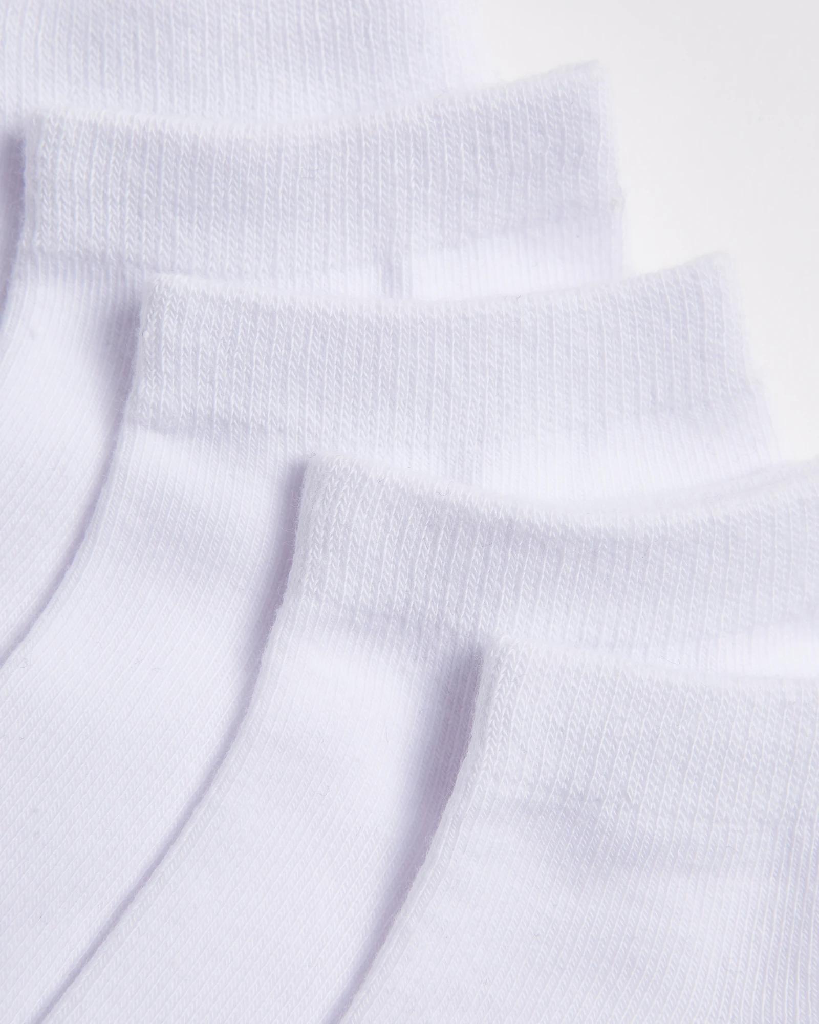 2 Maxx Low Cut School Socks 6 Pack WHITE, 2 of 3