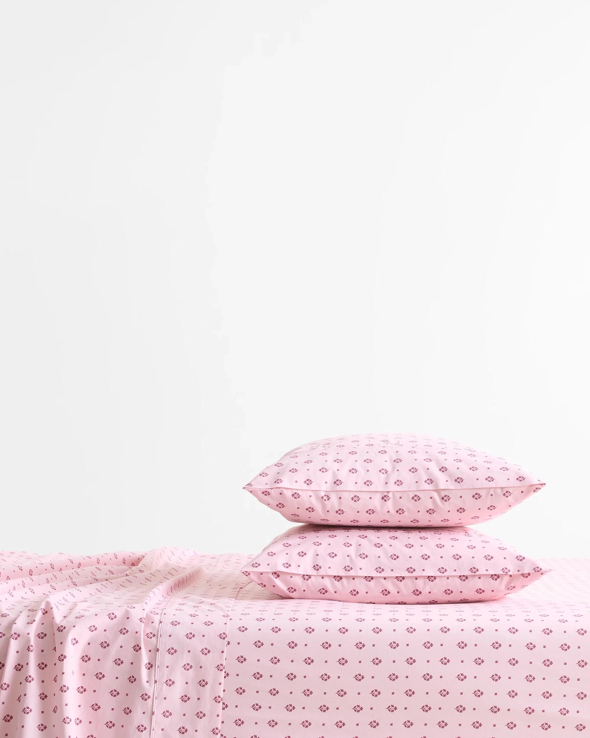 2 Target Amelia Australian Cotton Printed Sheet Set - King Bed - Pink, 2 of 4