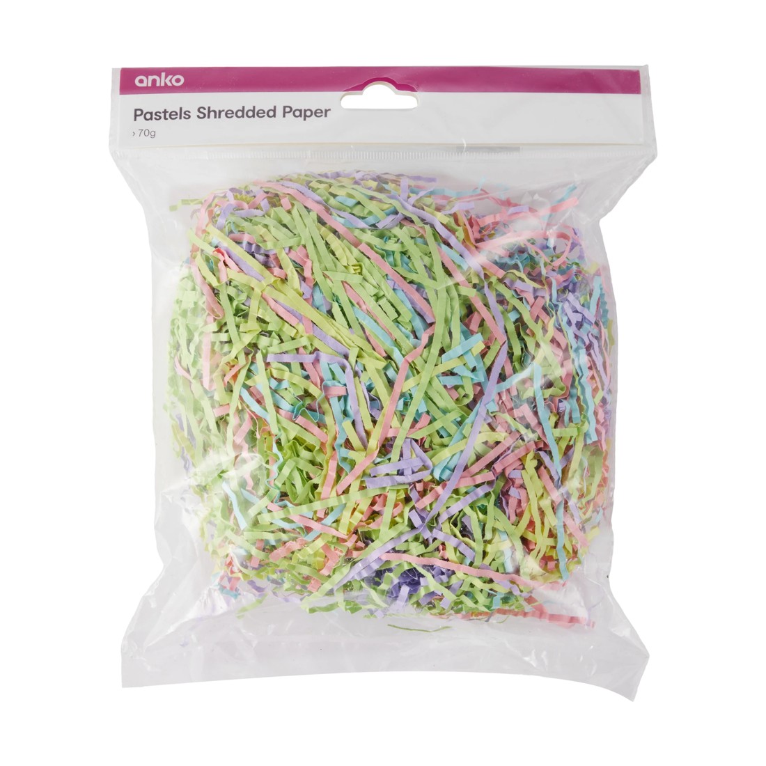 5 Shredded Paper - Pastels, 5 of 5