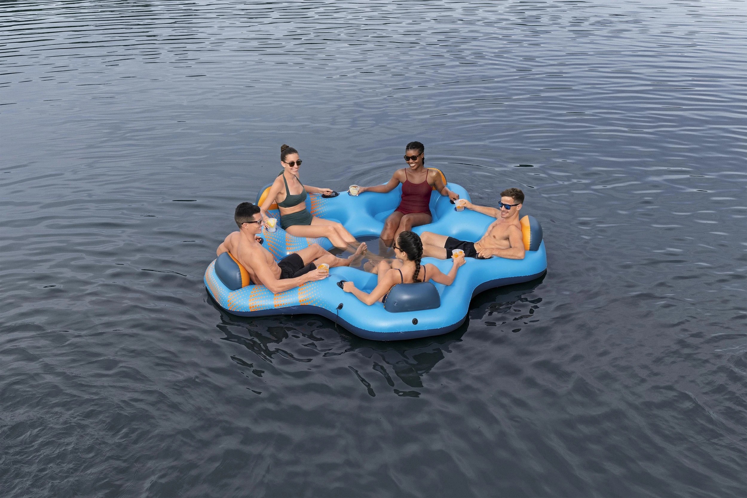 1 Bestway Hydro Force Day Drifter Island, 1 of 9
