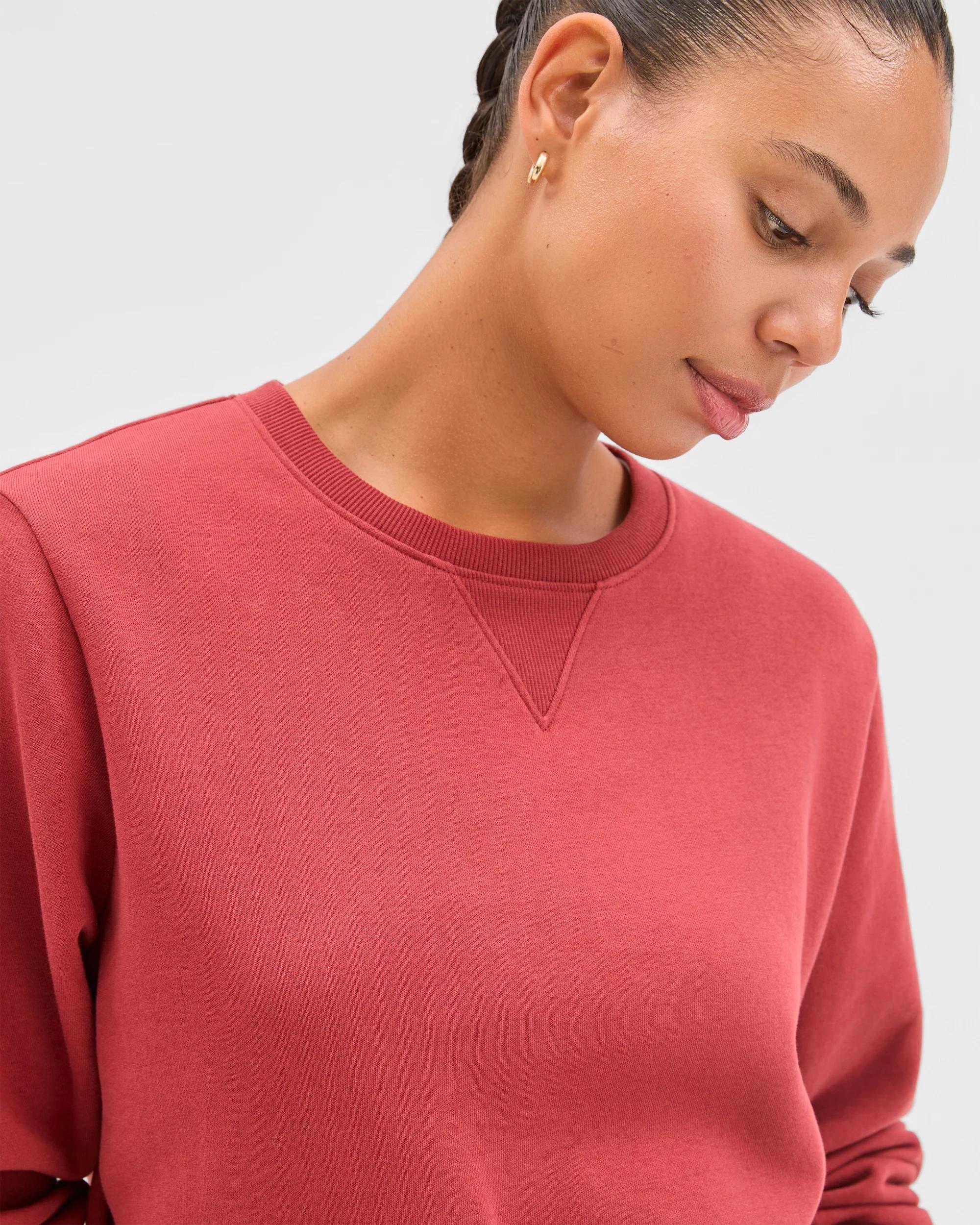 4 Target Active Australian Cotton Blend Fleece Sweat Top EARTH ROSE, 4 of 6