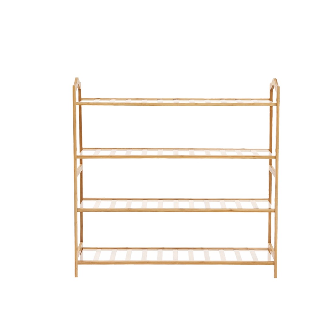 7 Levede 80cm 4 Tier Bamboo Shoe Rack, 7 of 7