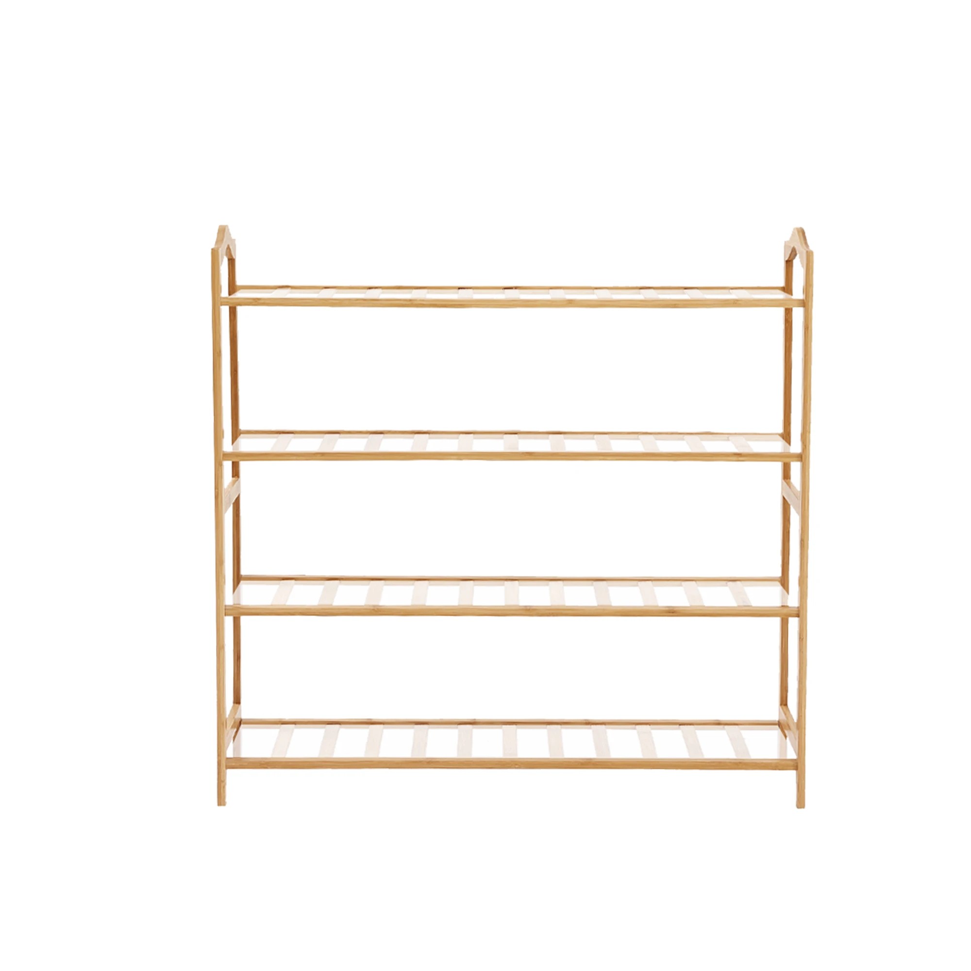 7 Levede 80cm 4 Tier Bamboo Shoe Rack, 7 of 7