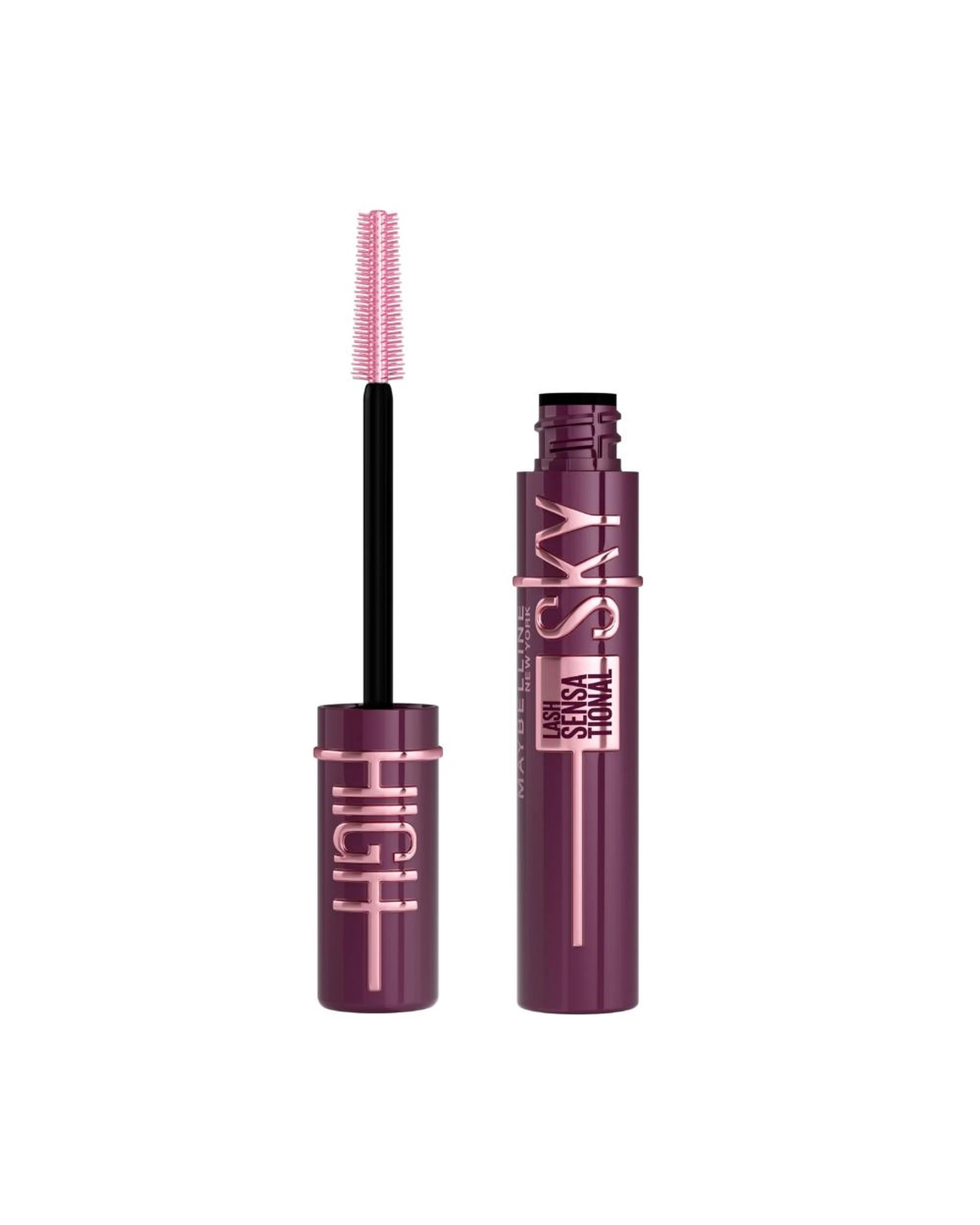 2 3 x Maybelline Sky High Lash Sensational Mascara 7.2mL - 793 Burgundy Haze - Burgundy, 2 of 7