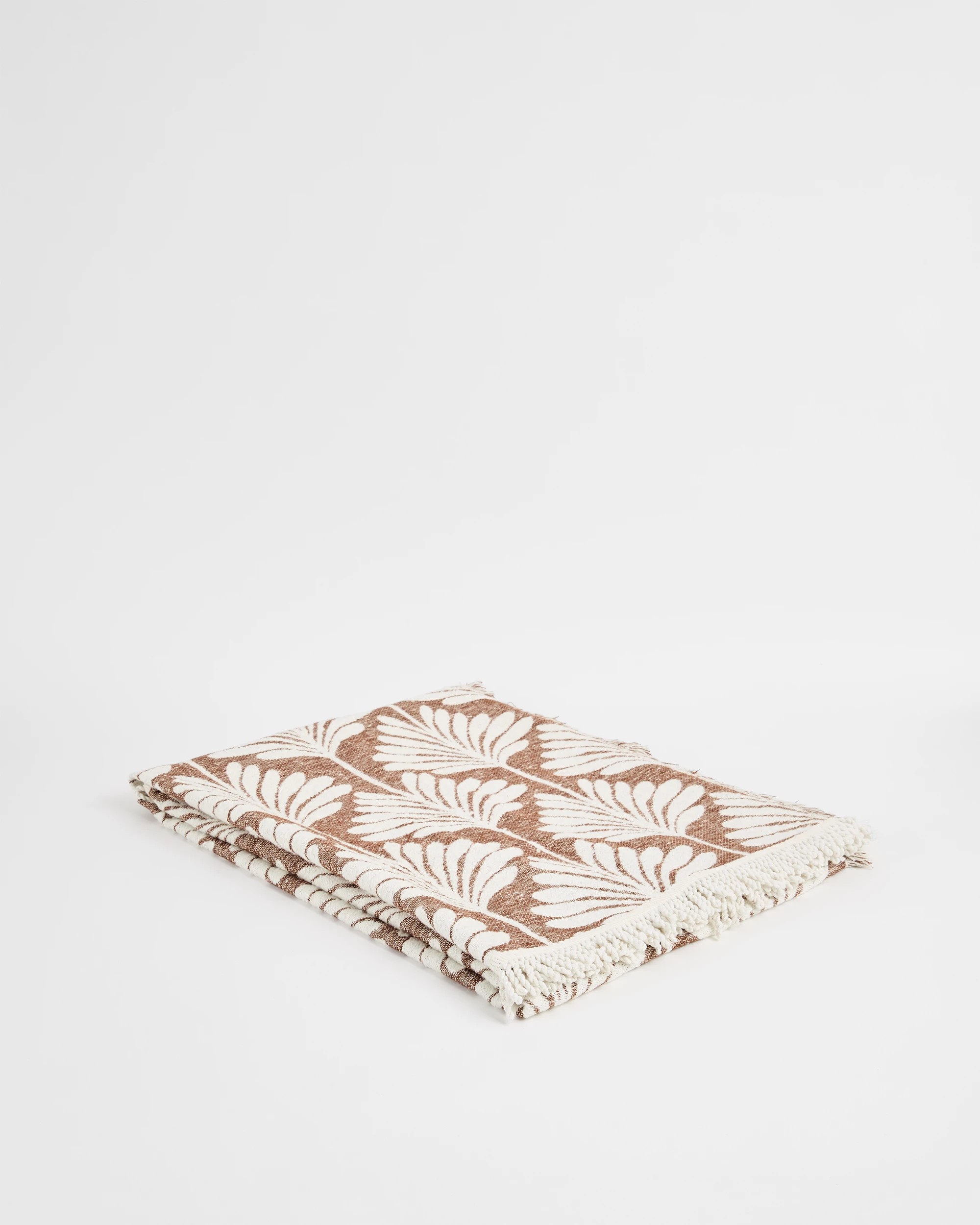 1 Target Chenille Jacquard Throw - One Size - Brown, 1 of 3