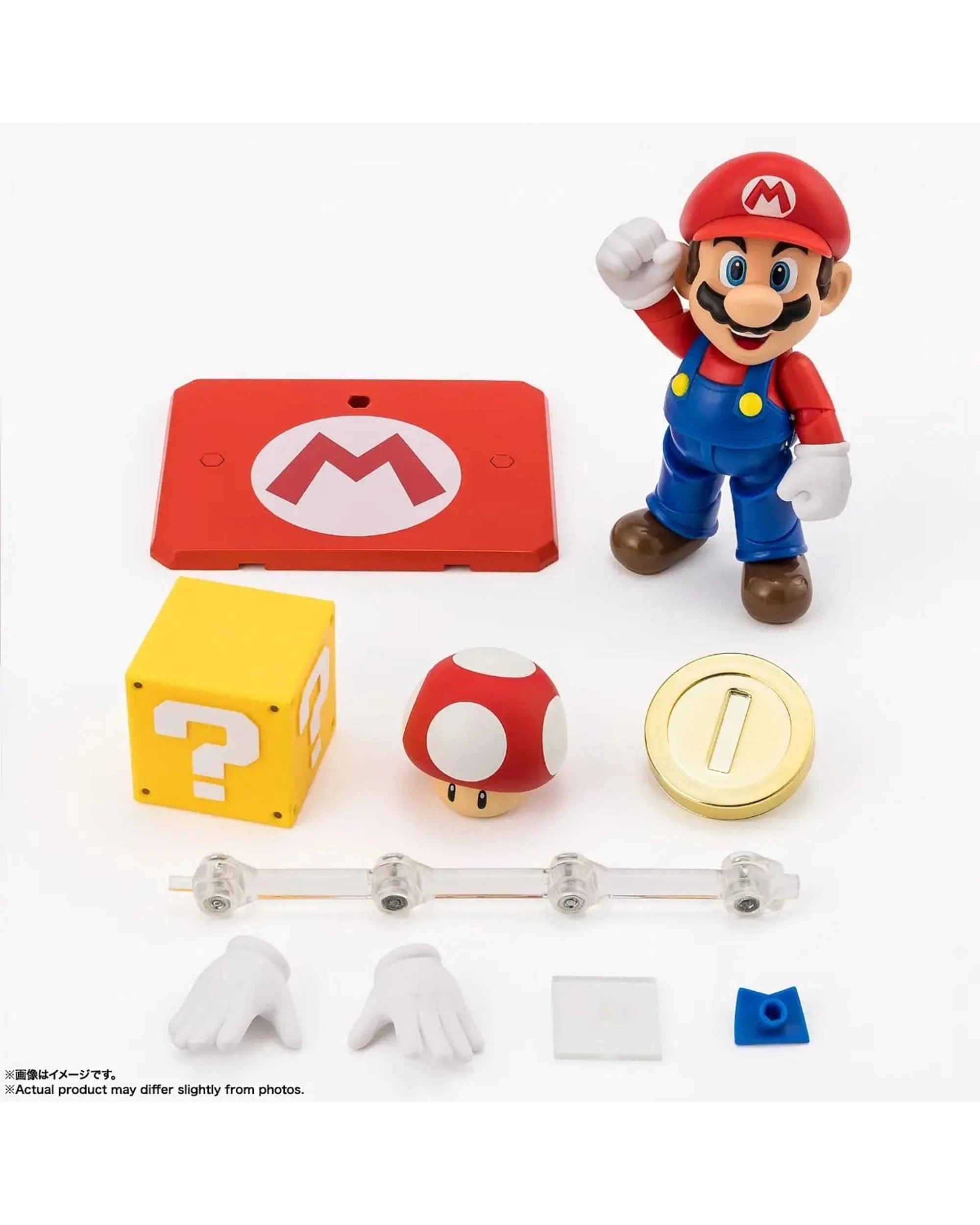 5 Tamashii Nations S.H.Figuarts Super Mario Mario Figure, 5 of 6