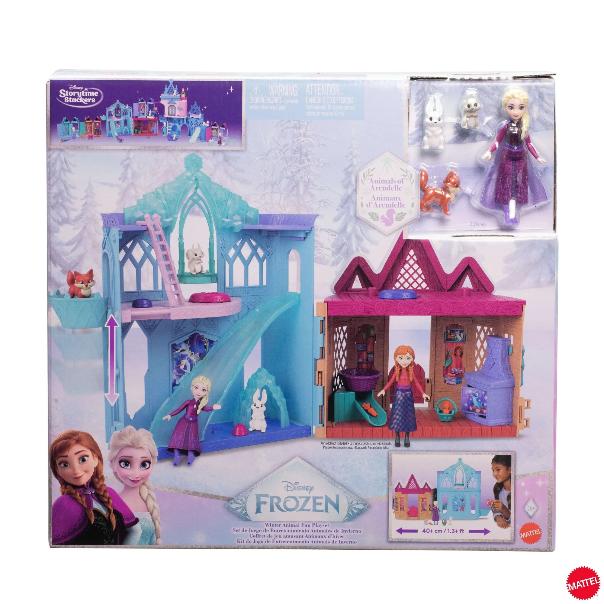 1 Disney Frozen Storytime Stackers Winter Animal Fun Playset, 1 of 7