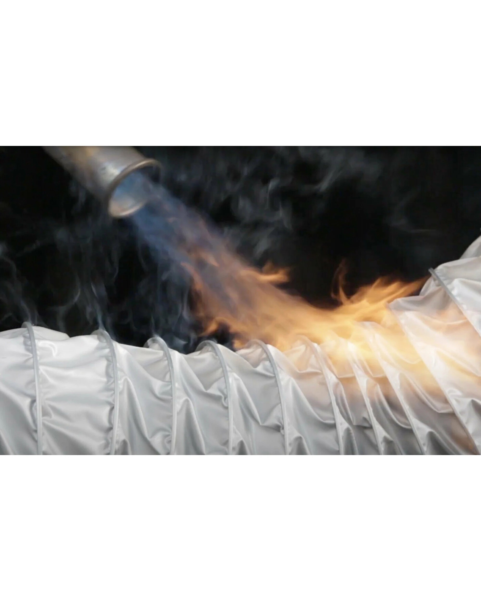 2 Schweigen 200mm SteelFlex High Performance Safety Ducting 4m, 2 of 4