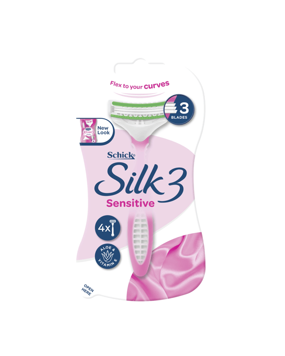 Schick Silk 3 Sensitive Disposable Razors