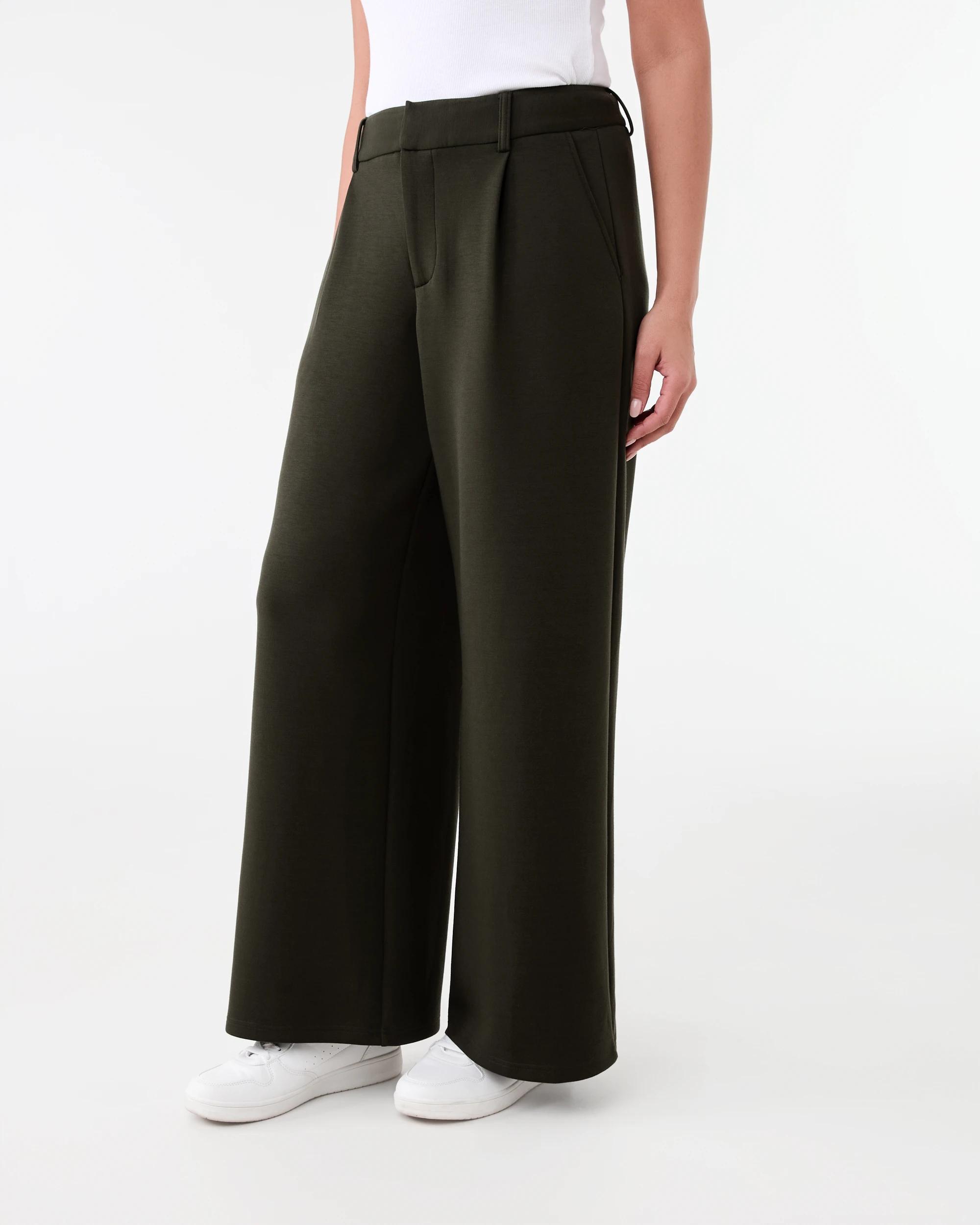 2 Comfort Tailored Pants Deep Olive, 2 of 5