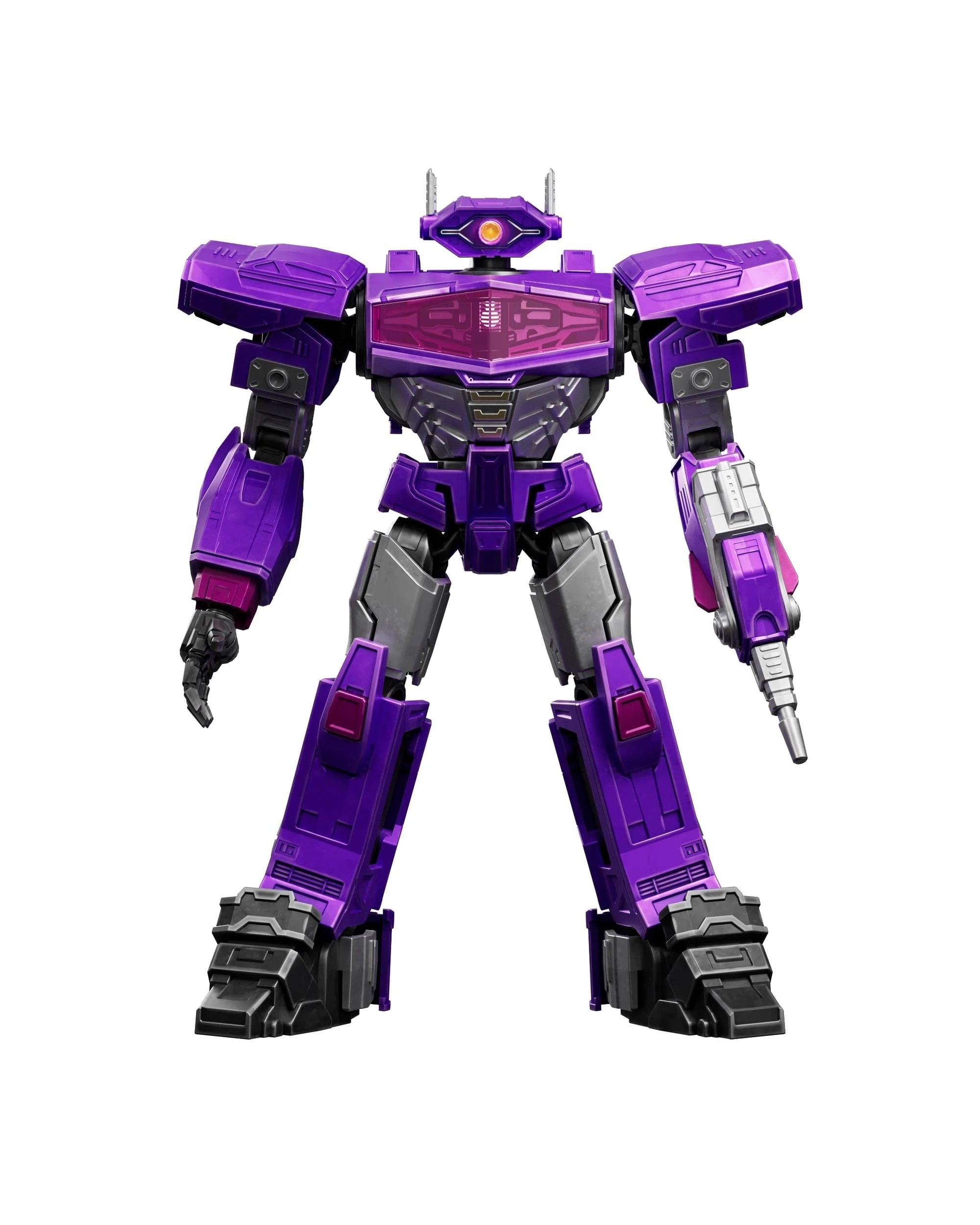 4 Blokees Transformers Classic Class 18 Shockwave Model Kit, 4 of 6