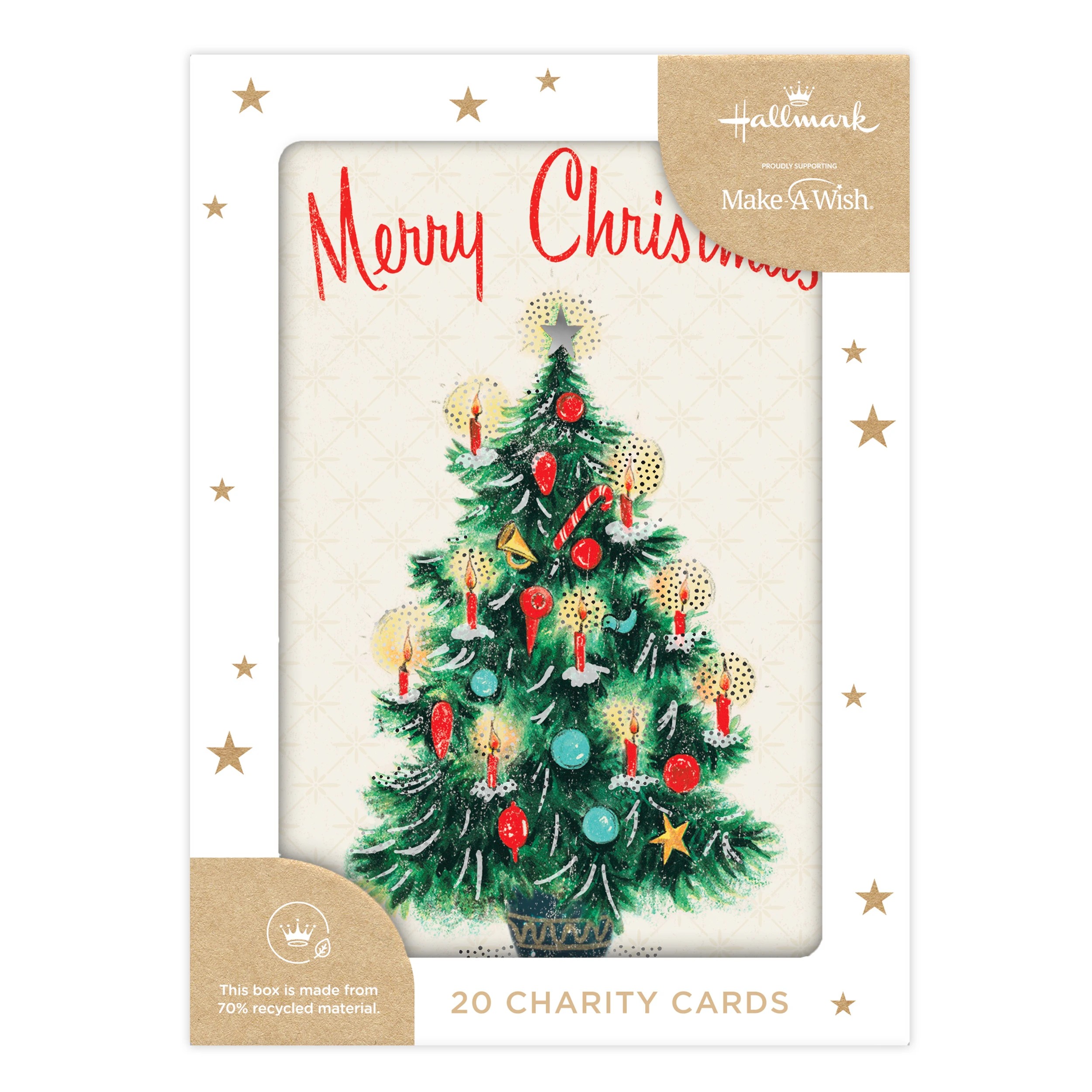 3 20 Pack Hallmark Boxed Charity Christmas Cards - Vintage, 3 of 7