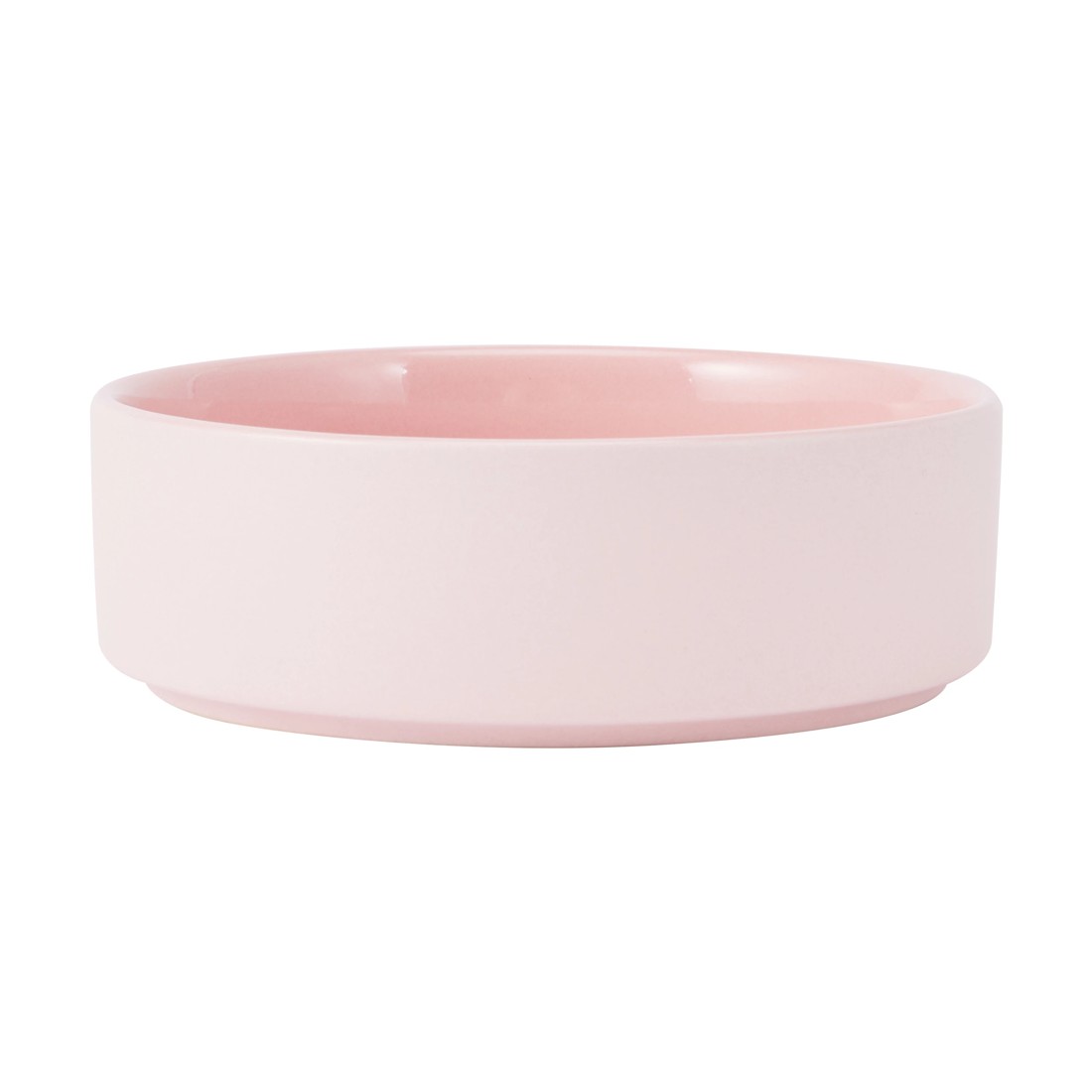 1 Pet Bowl Ceramic - Small, Pink, 1 of 4
