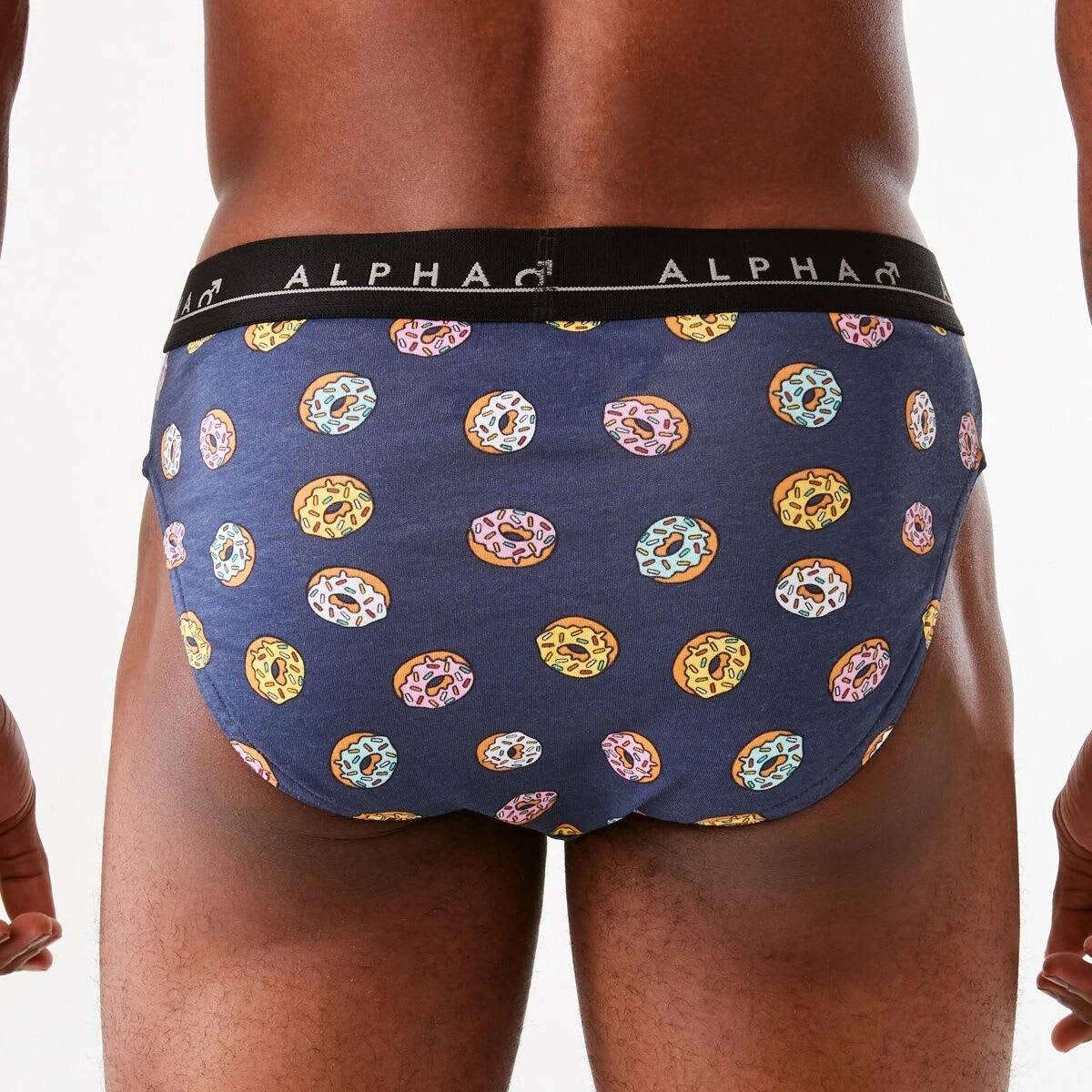 8 5 Pack Printed Briefs Donuts, 8 of 10