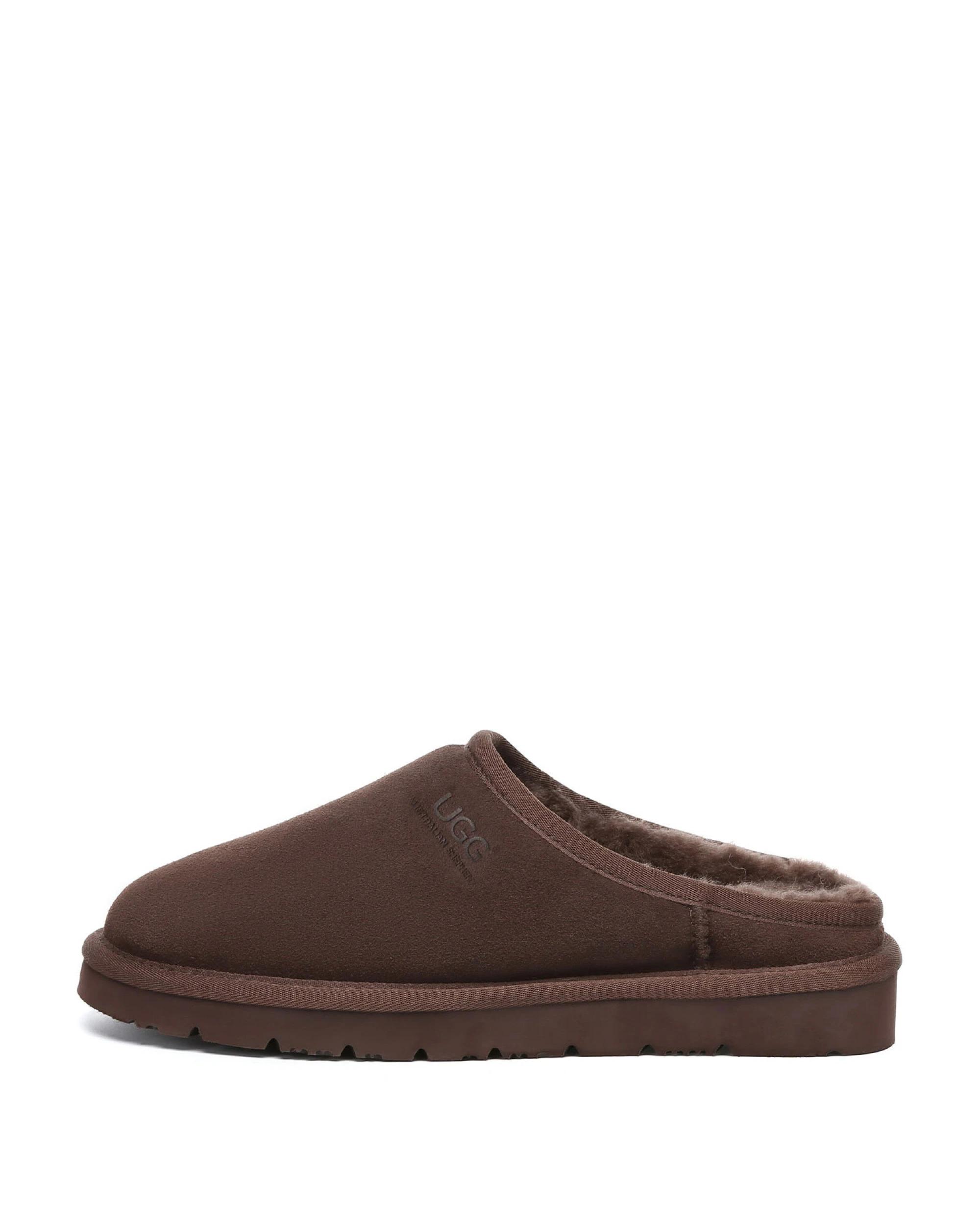 4 Australian Shepherd UGG Unisex Nano Classic Slippers MOCHA, 4 of 5