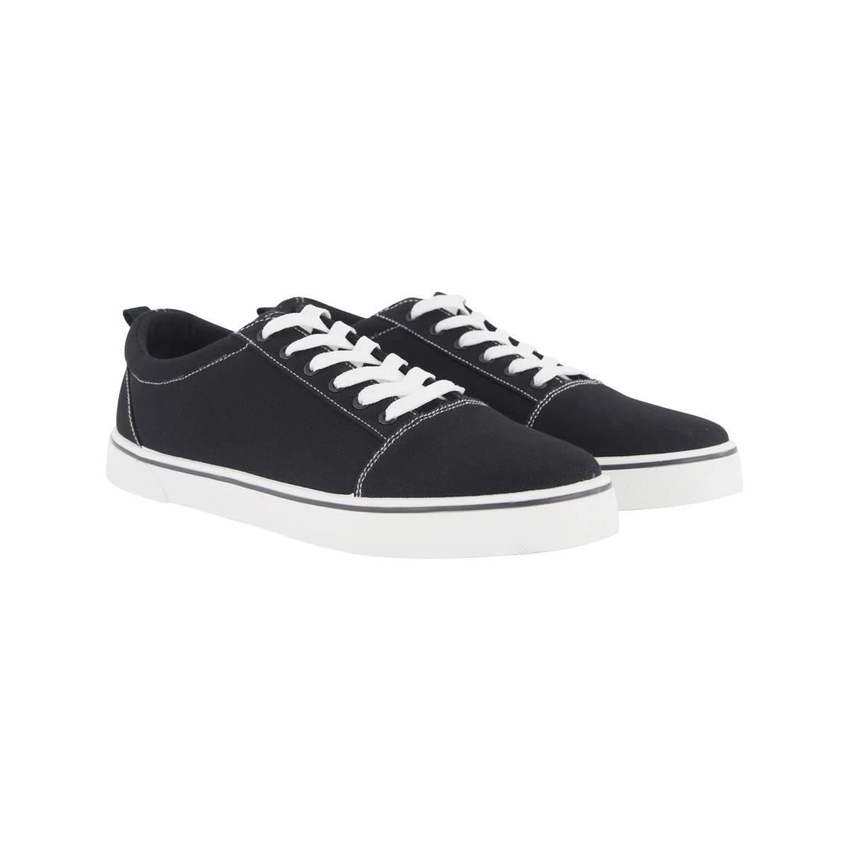 2 Casual Canvas Shoes Black, 2 of 5
