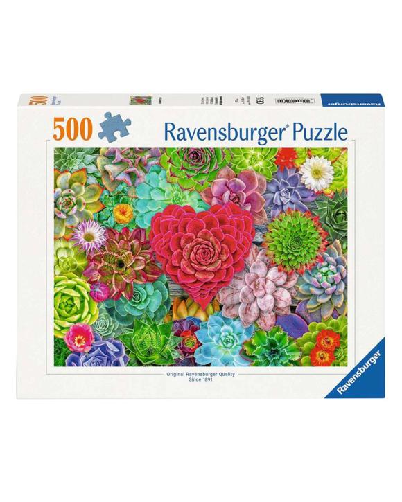 Ravensburger Succulent Love 500 Piece Jigsaw Puzzle