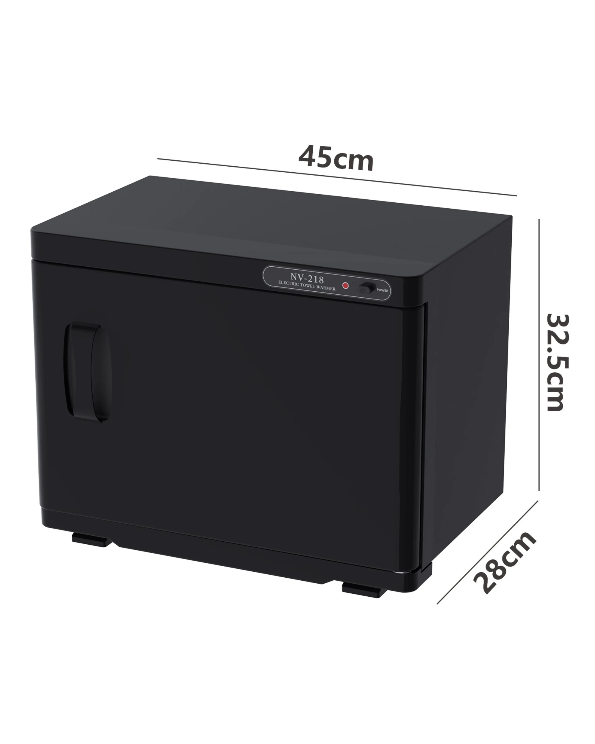 3 Advwin 23L Hot Towel Warmer Cabinet  Large Capacity for Salon Equipment and Home - Black, 3 of 6
