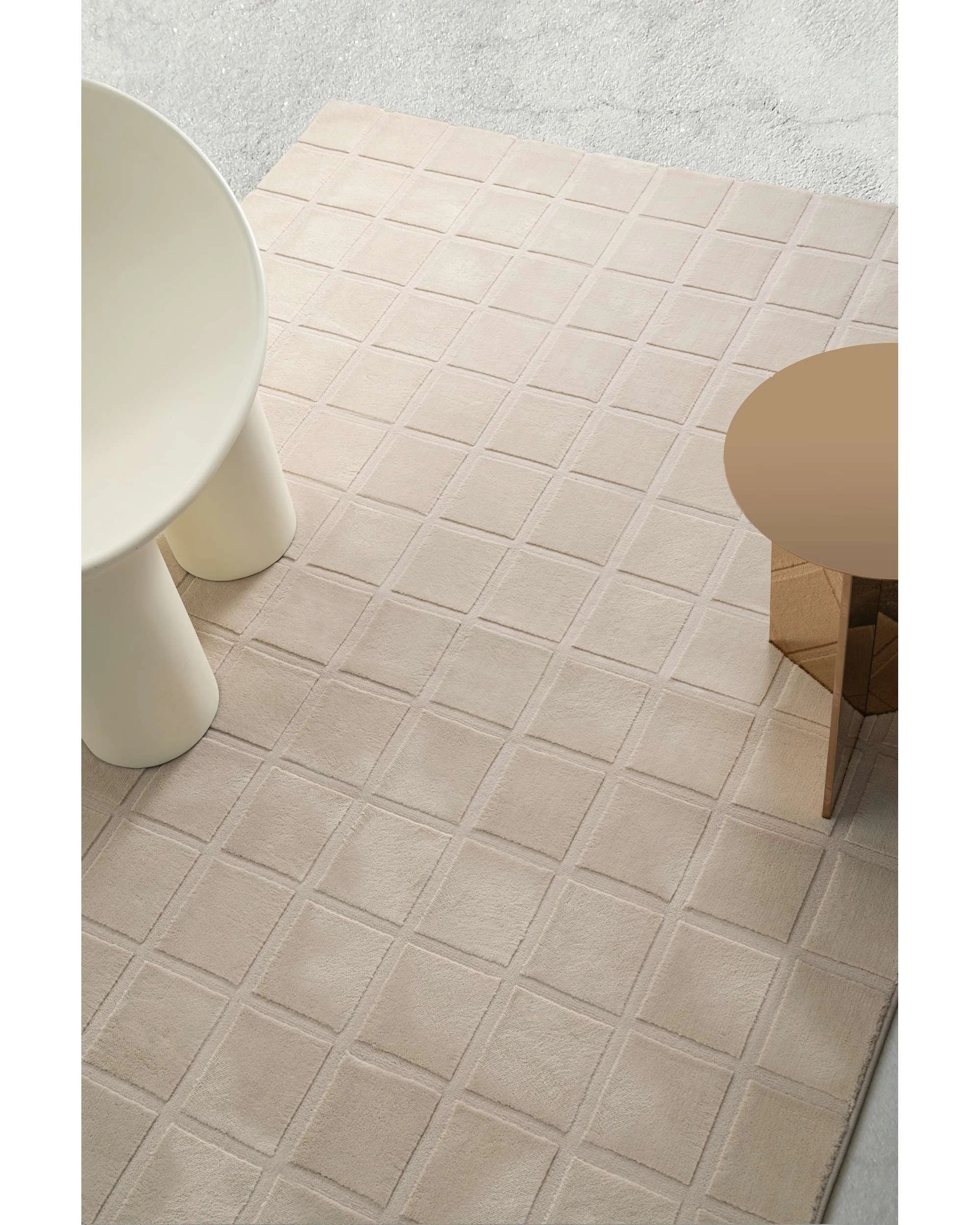 3 Loopsie Boumalne Tonal Rug-370cm x 280cm - White - White, 3 of 10
