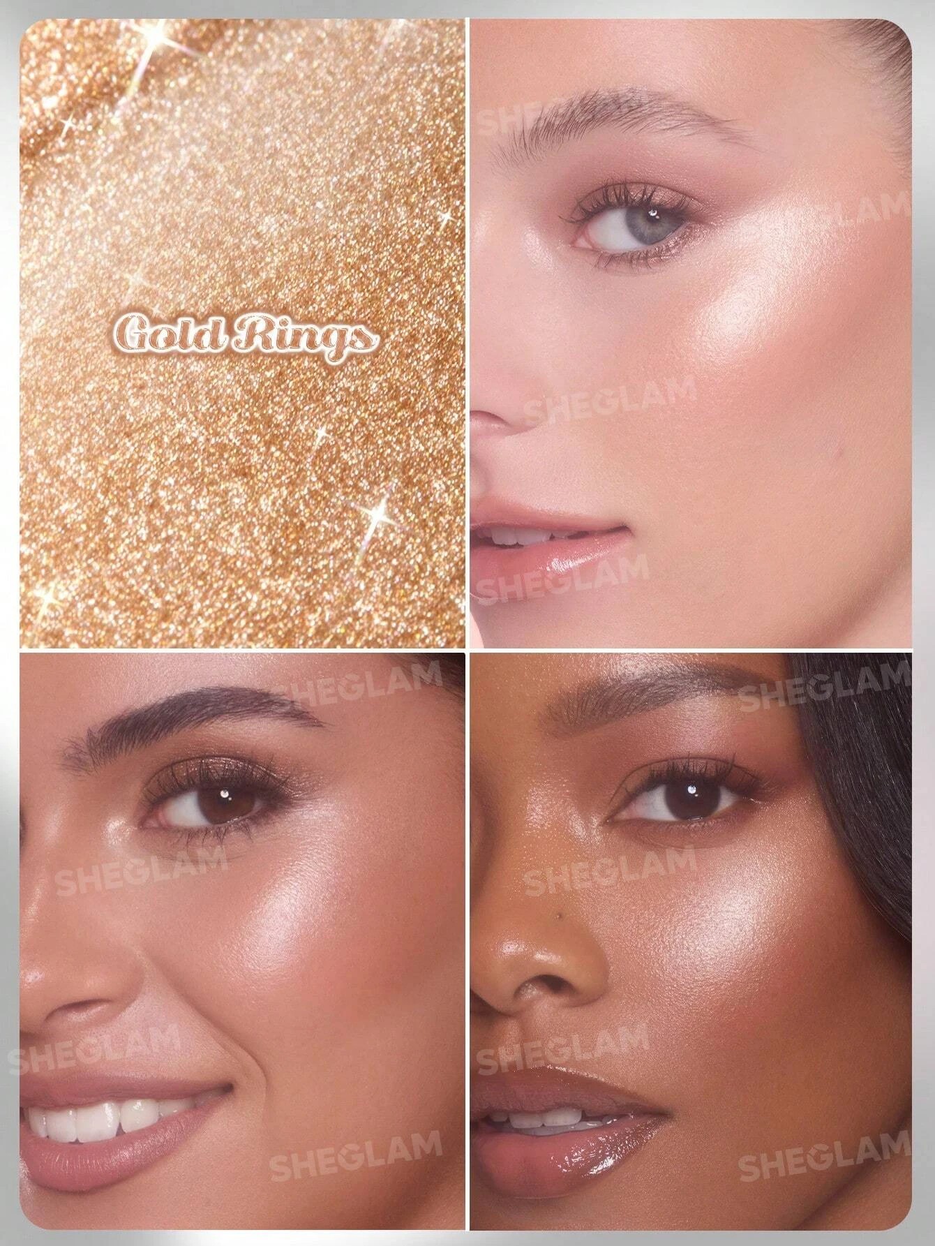 2 SHEGLAM Buttery Bling Highlighter Stick - Golden Rings, 2 of 6