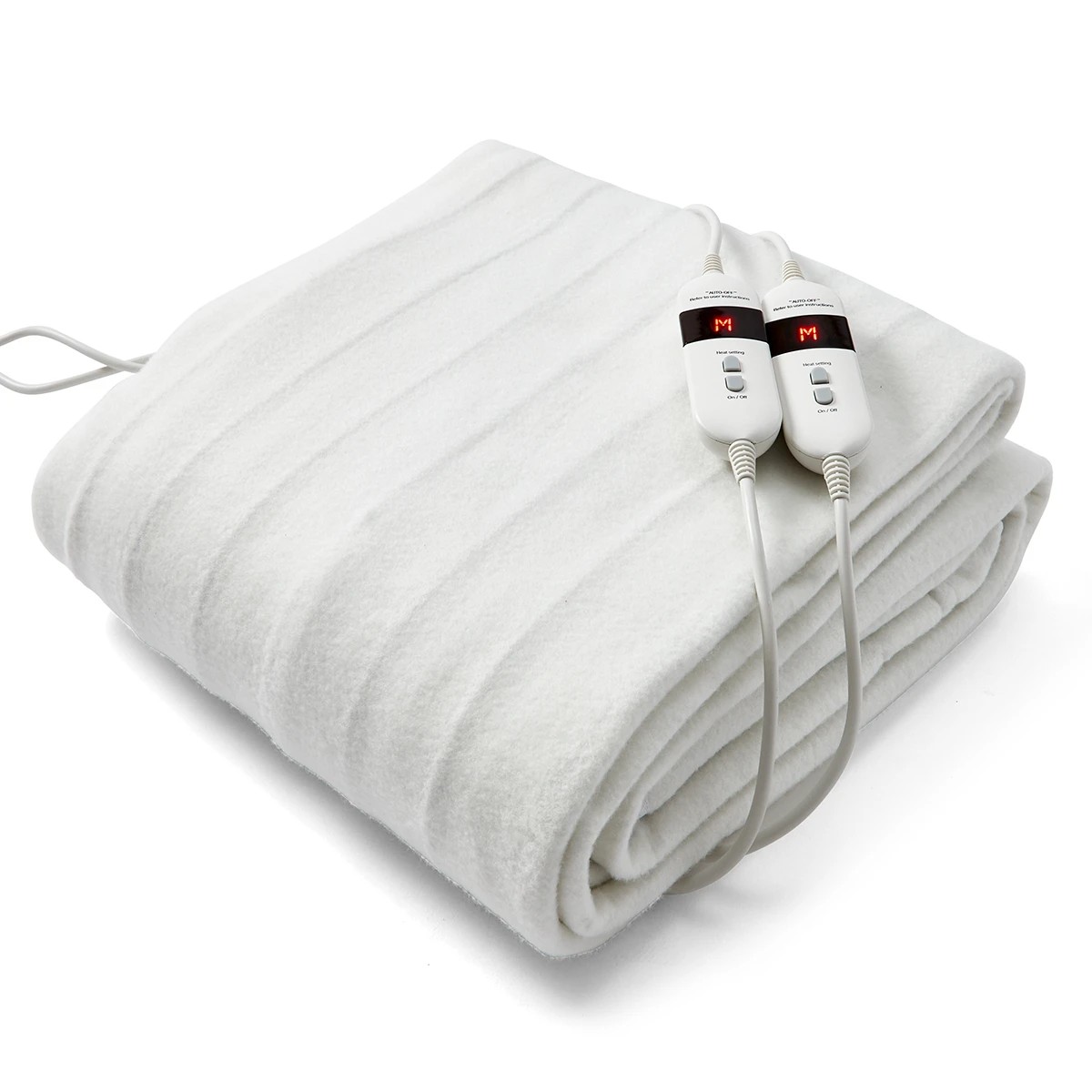 3 Fitted Electric Blanket - Queen Bed, White, 3 of 6