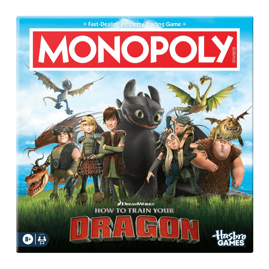 1 Monopoly - How to Train Your Dragon Edition Board Game, 1 of 5