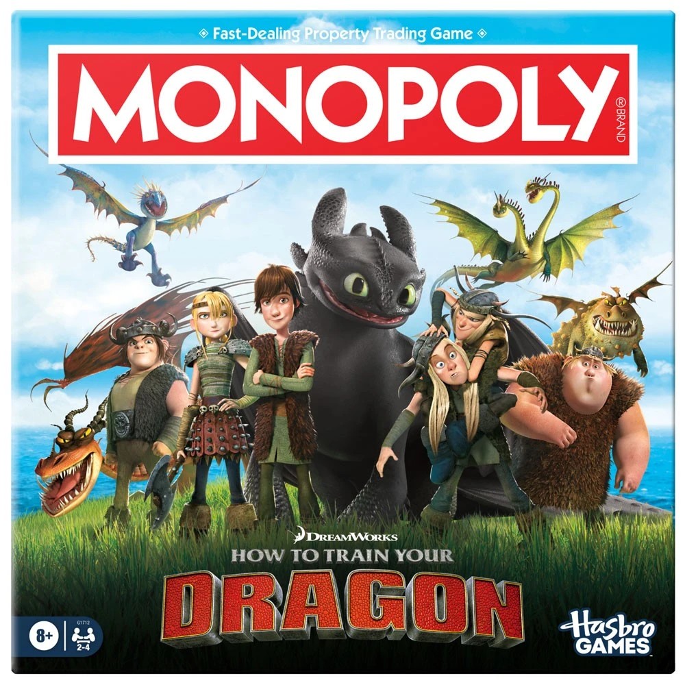 1 Monopoly - How to Train Your Dragon Edition Board Game, 1 of 5
