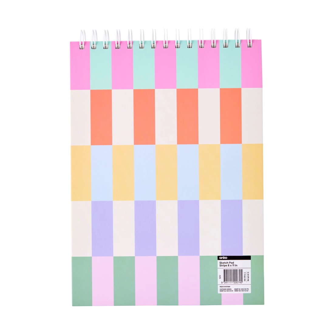 6 8in. x 11in. Sketch Pad - Stripe, 6 of 6