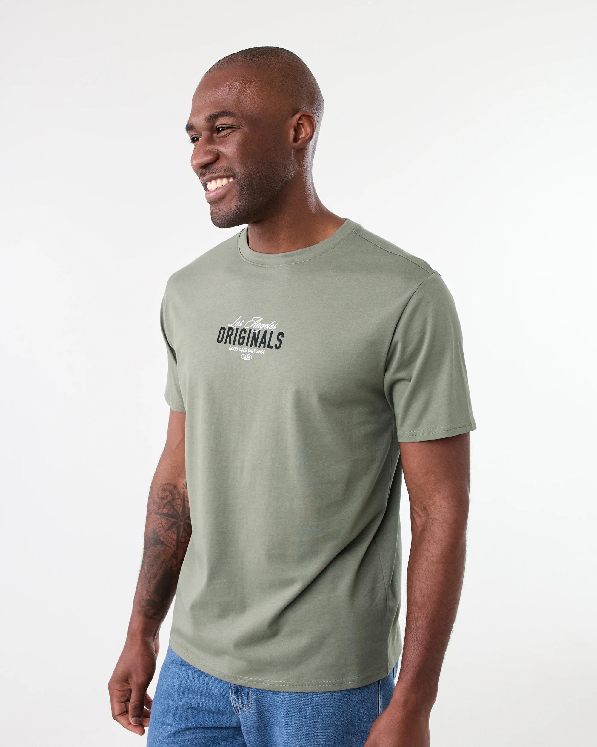 2 Print T-shirt Grn Laorig, 2 of 5