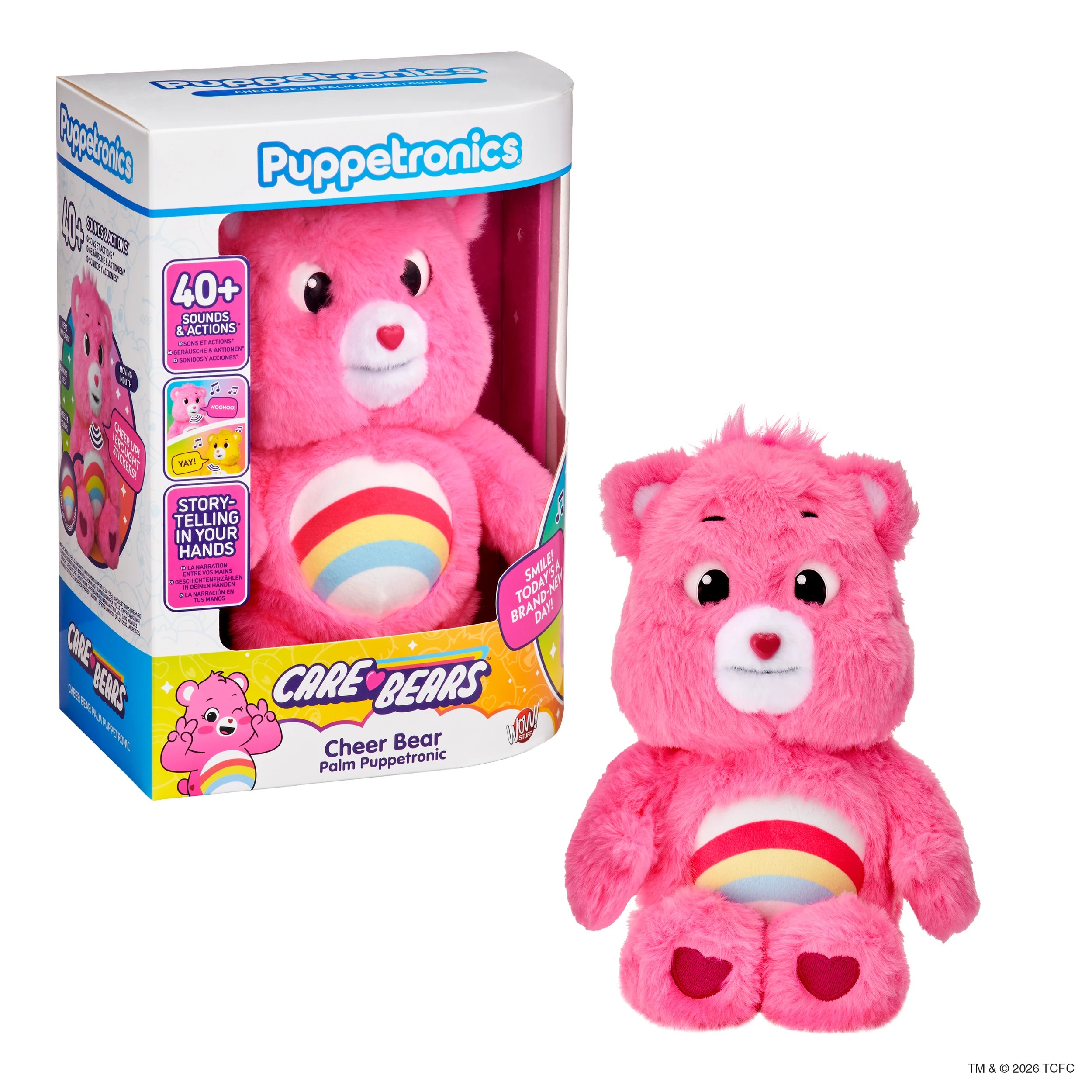 6 Care Bears Care Bear Palm Puppetronic - Assorted - Multi, 6 of 9