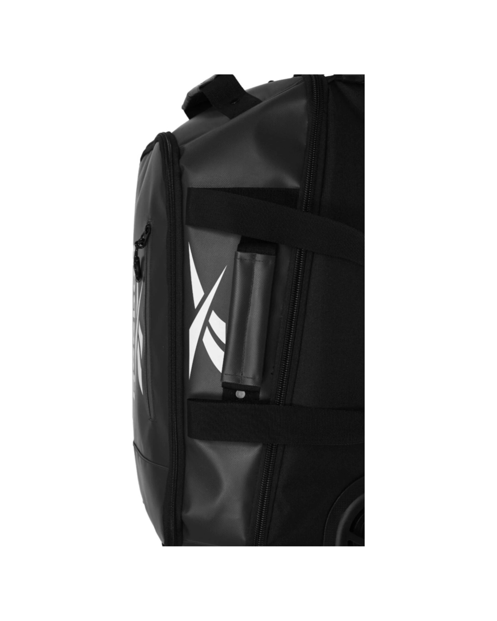 7 Reebok All Star Cabin 39L Leather Film Soft Shell Trolley Suitcase Luggage - Black, 7 of 8