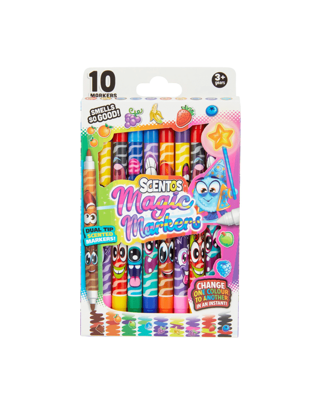 10 Pack Scentos Dual Tip Scented Magic Mar