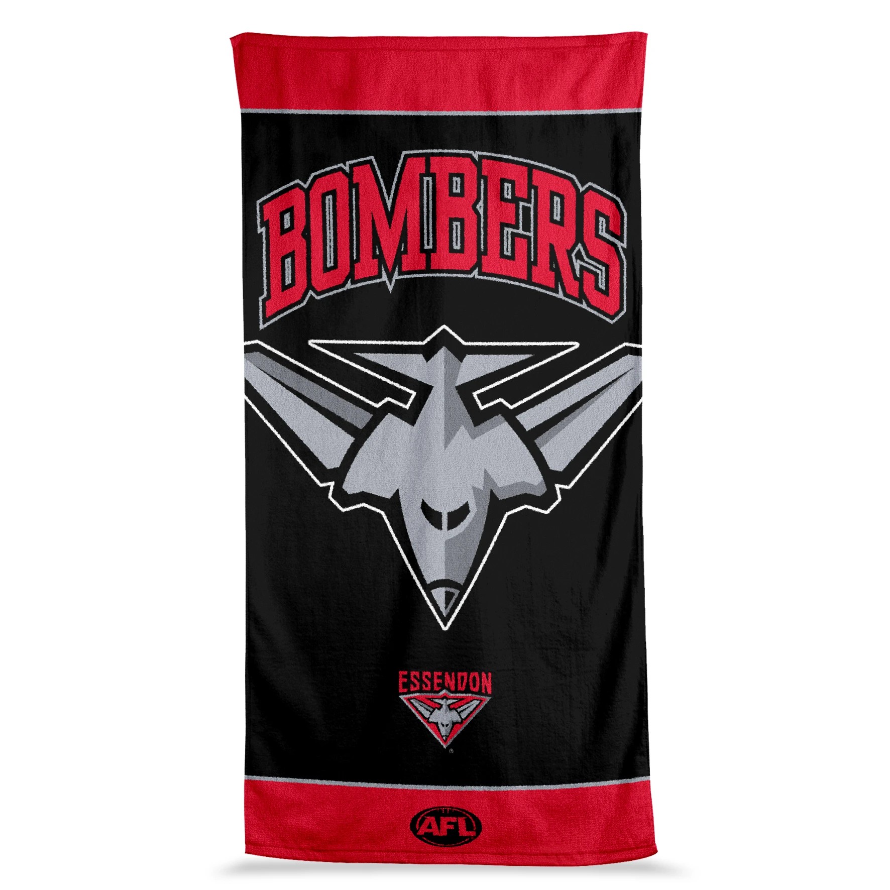 1 AFL Essendon Bombers Cotton Beach Towel, 1 of 4
