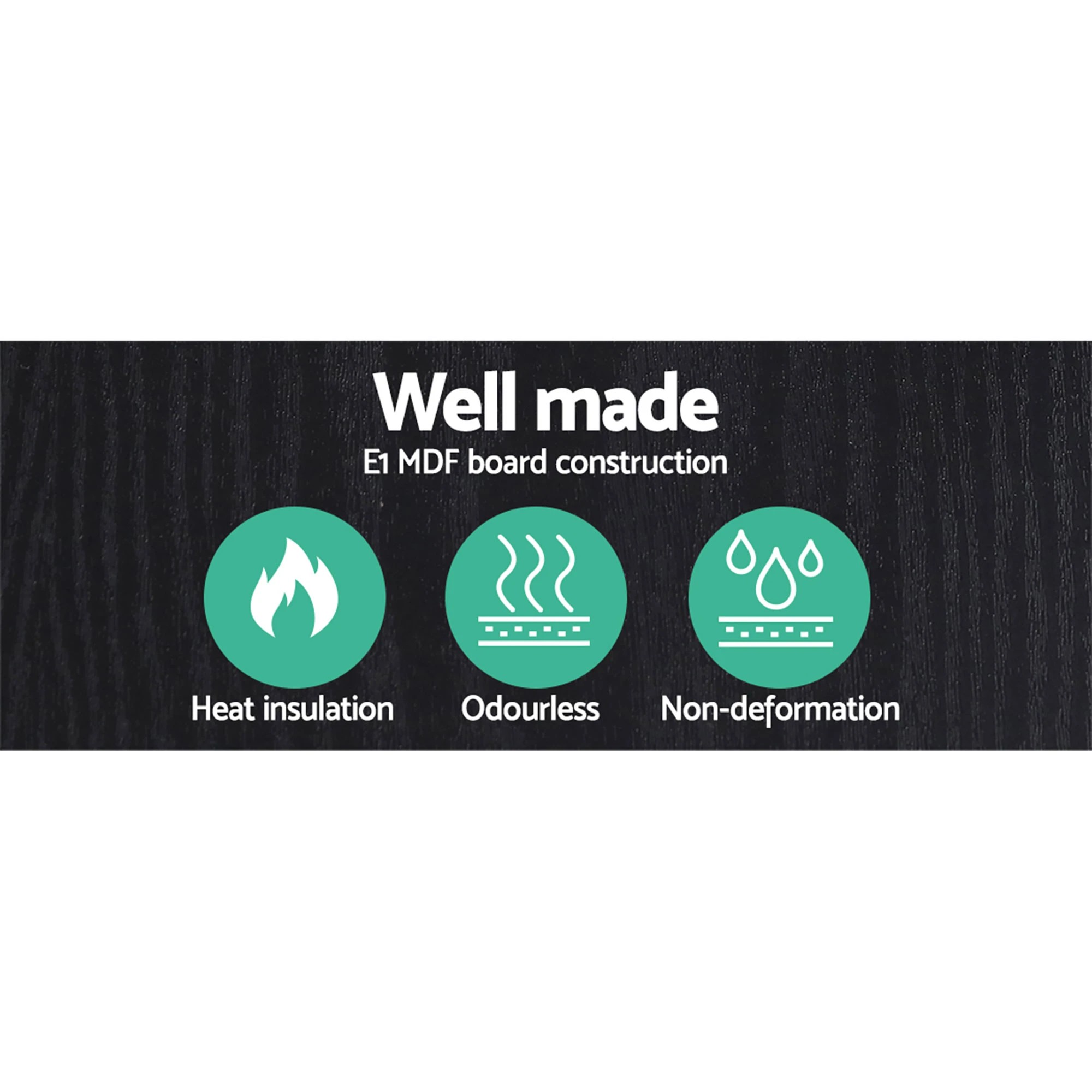 4 Artiss Floor Lamp 3 Tier Shelf Shelf Storage LED Light Stand Home Room Vintage - Black, 4 of 7