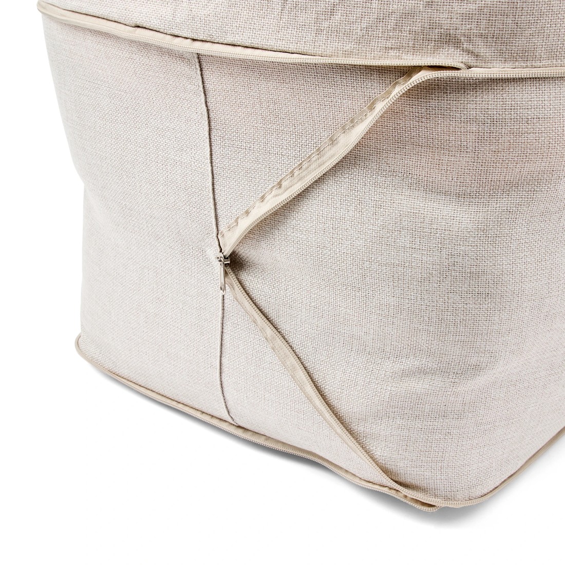 6 Linen Look Extra Large Expandable Storage Bag, 6 of 10