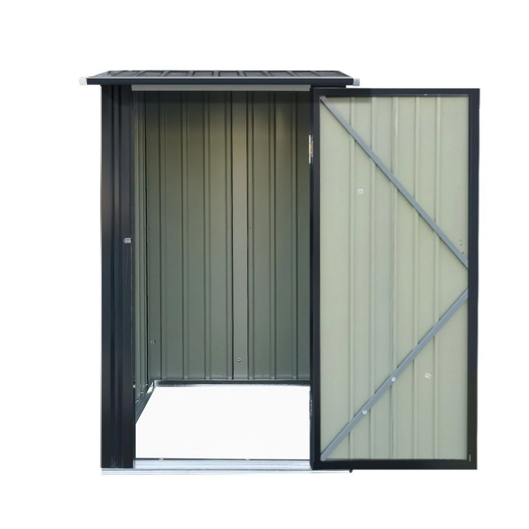 4 Giantz Garden Sheds Outdoor Tool Storage Workshop House Steel - Grey, 4 of 7