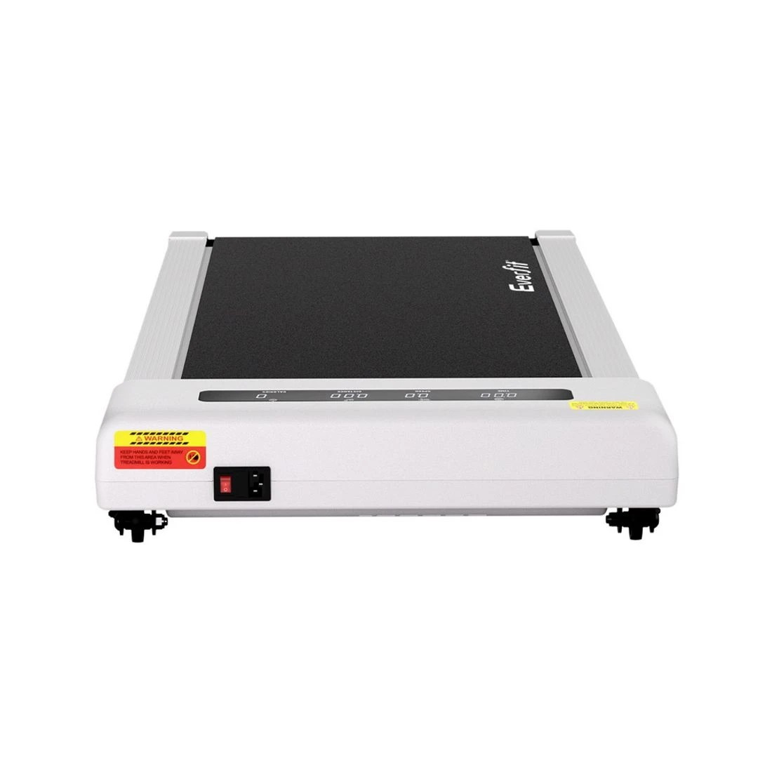 3 Everfit Treadmill Electric Walking Pad Incline Under Desk Home Gym 380mm - White, 3 of 7