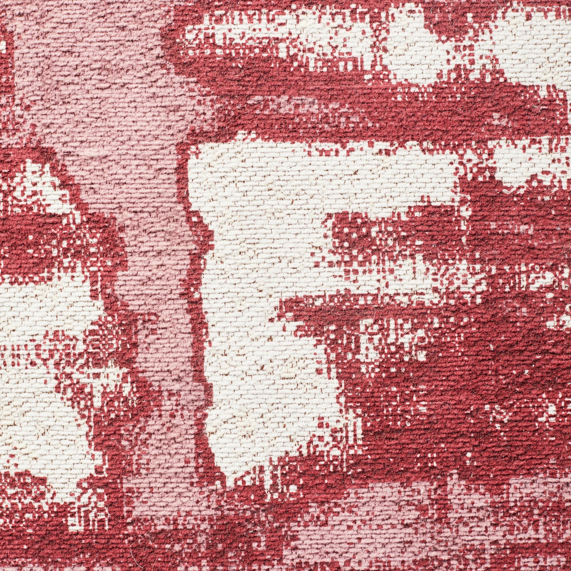 6 Common Ground Rugs Camellia 11 400x80cm - Large Runner Rug - Pink, 6 of 7