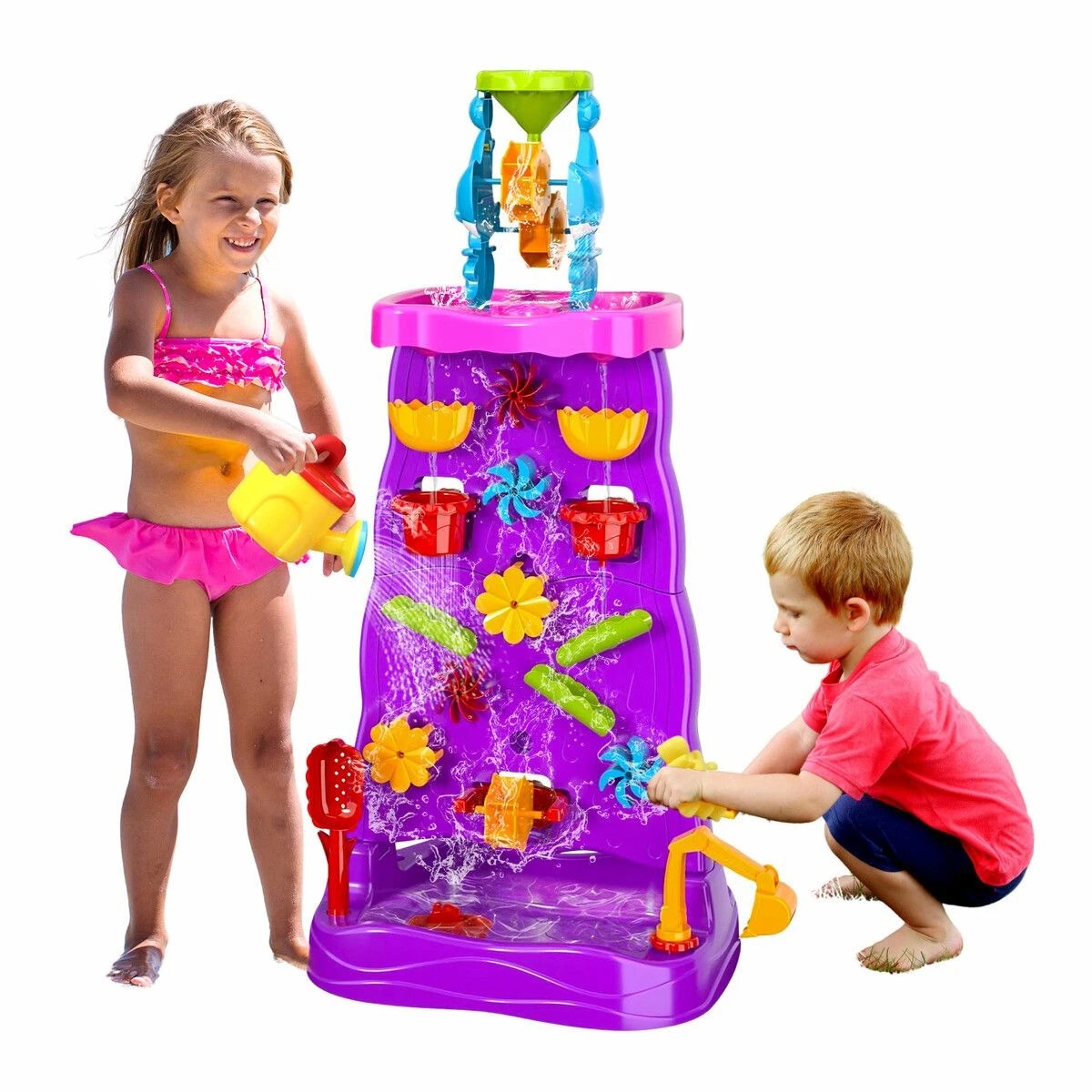 7 AUSWAY Waterfall Wall Table Water Sand Pit Pool Toys, 7 of 7