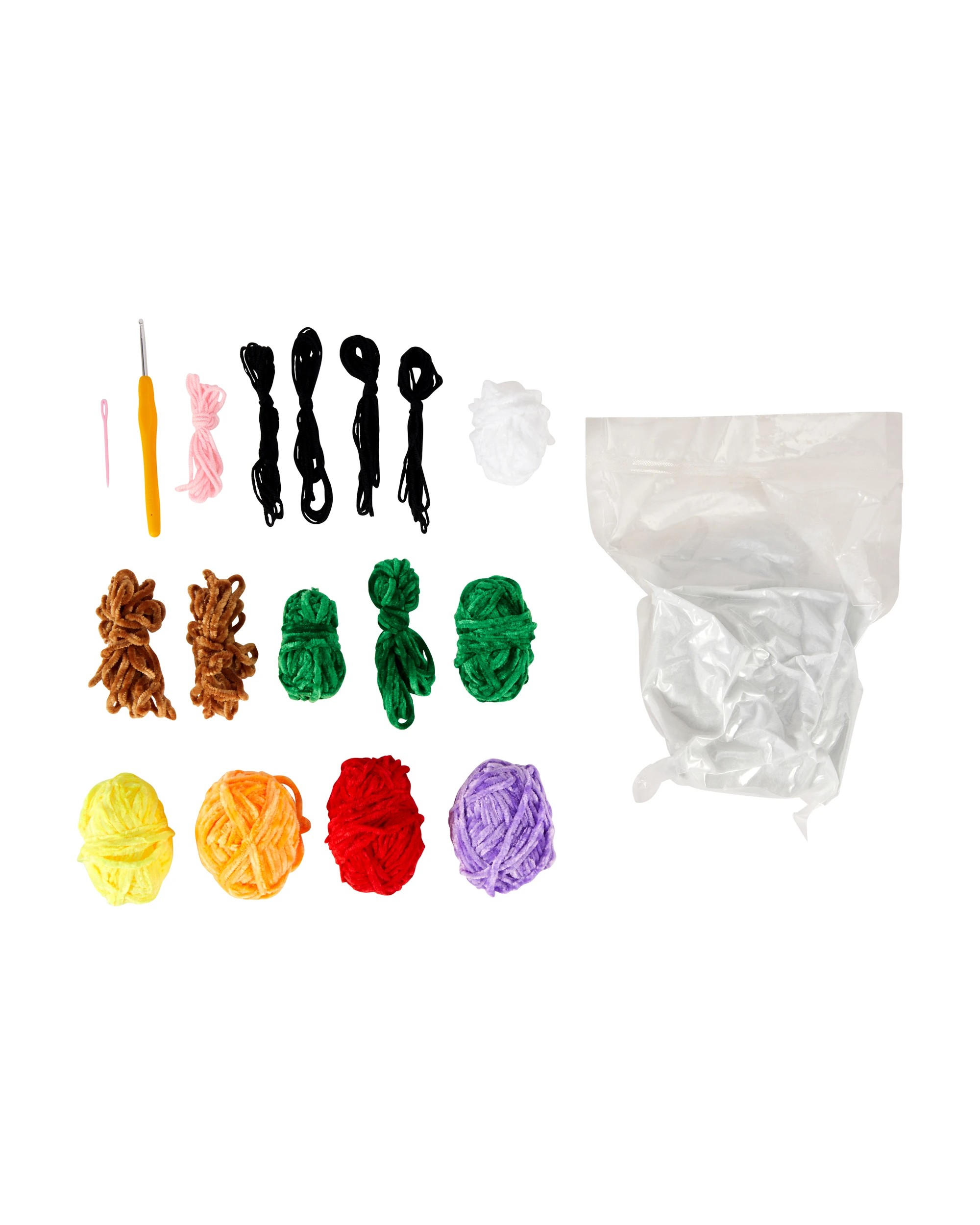 2 DIY Crochet Craft Kit - Fruits and Vegetables, 2 of 3