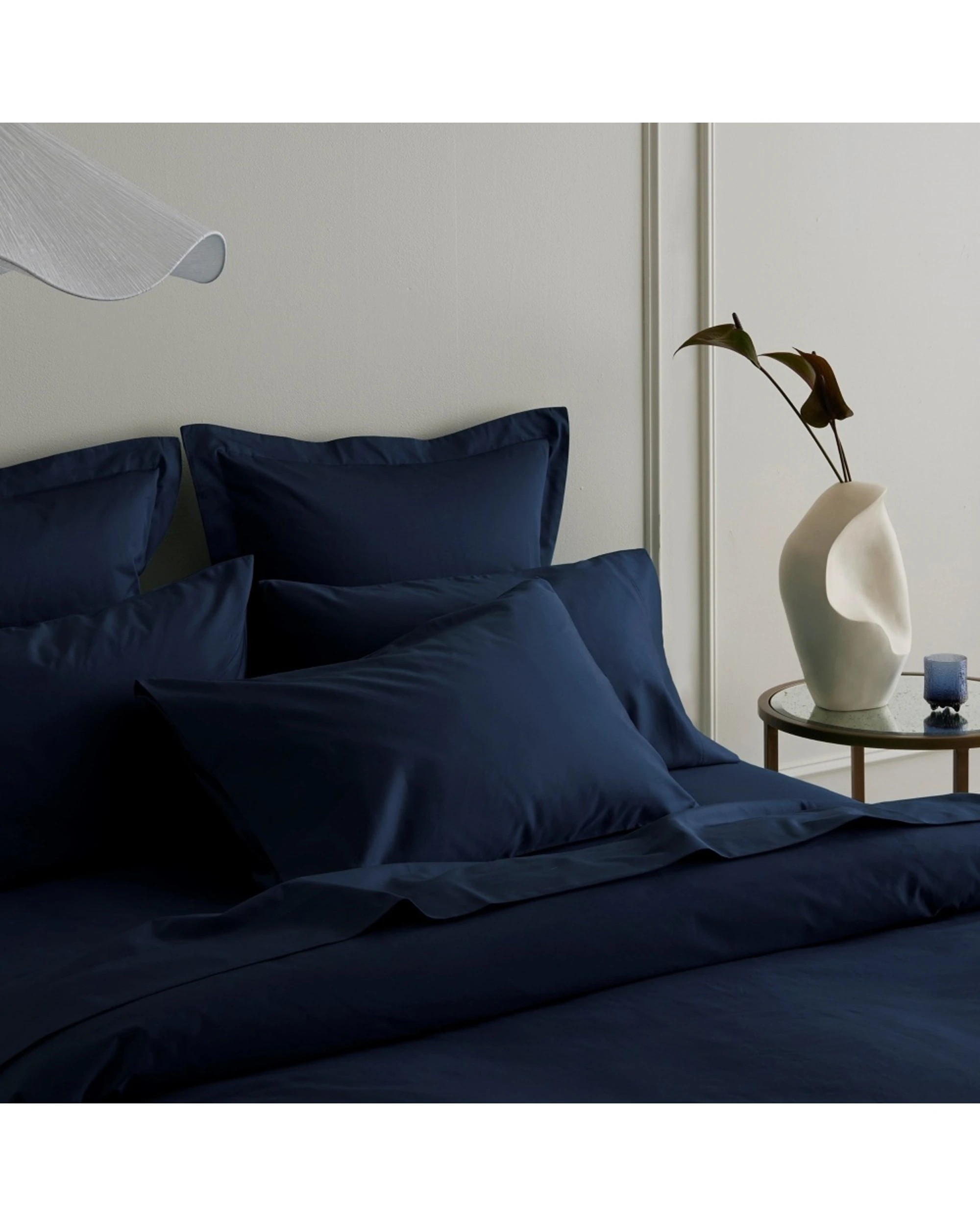 3 Bedding Co Quilt Cover Set 1200TC Egyptian Cotton Navy - Super King Bed - Blue, 3 of 6